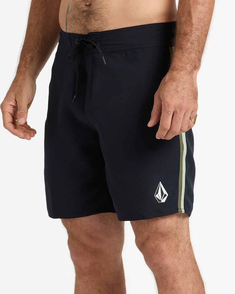 Lawton 18" Boardshorts - Black