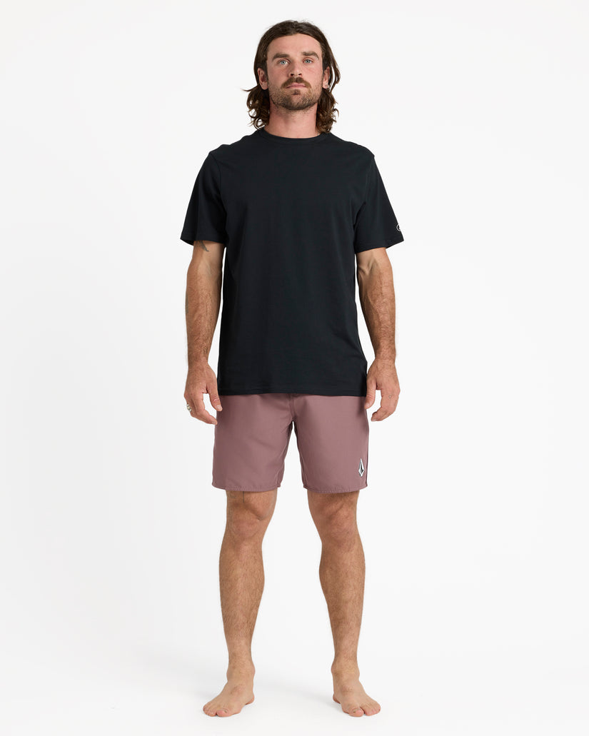 Lawton 18" Boardshorts - Bordeaux Brown