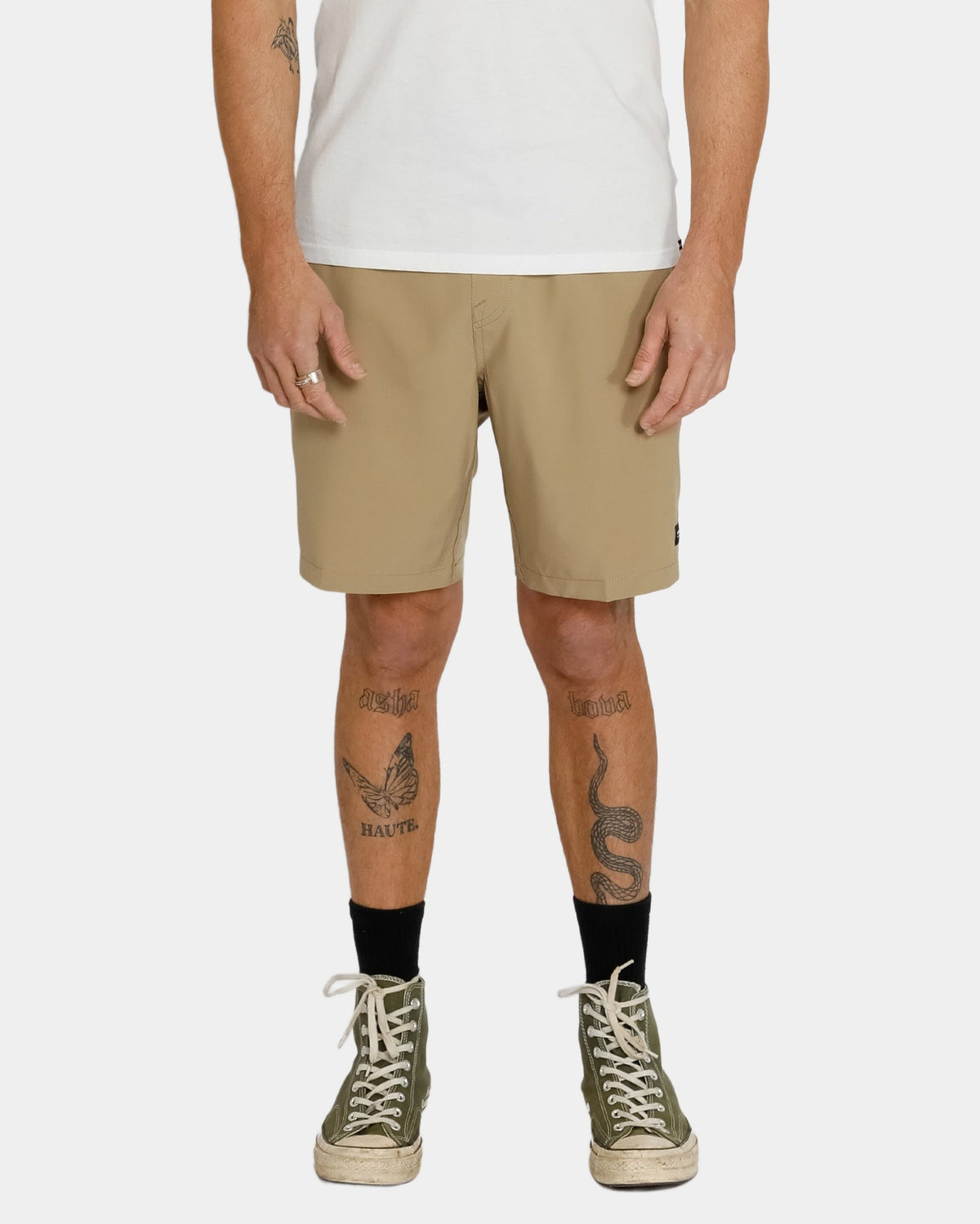 Mens Stones Hybrid 18" Elastic Waist Short