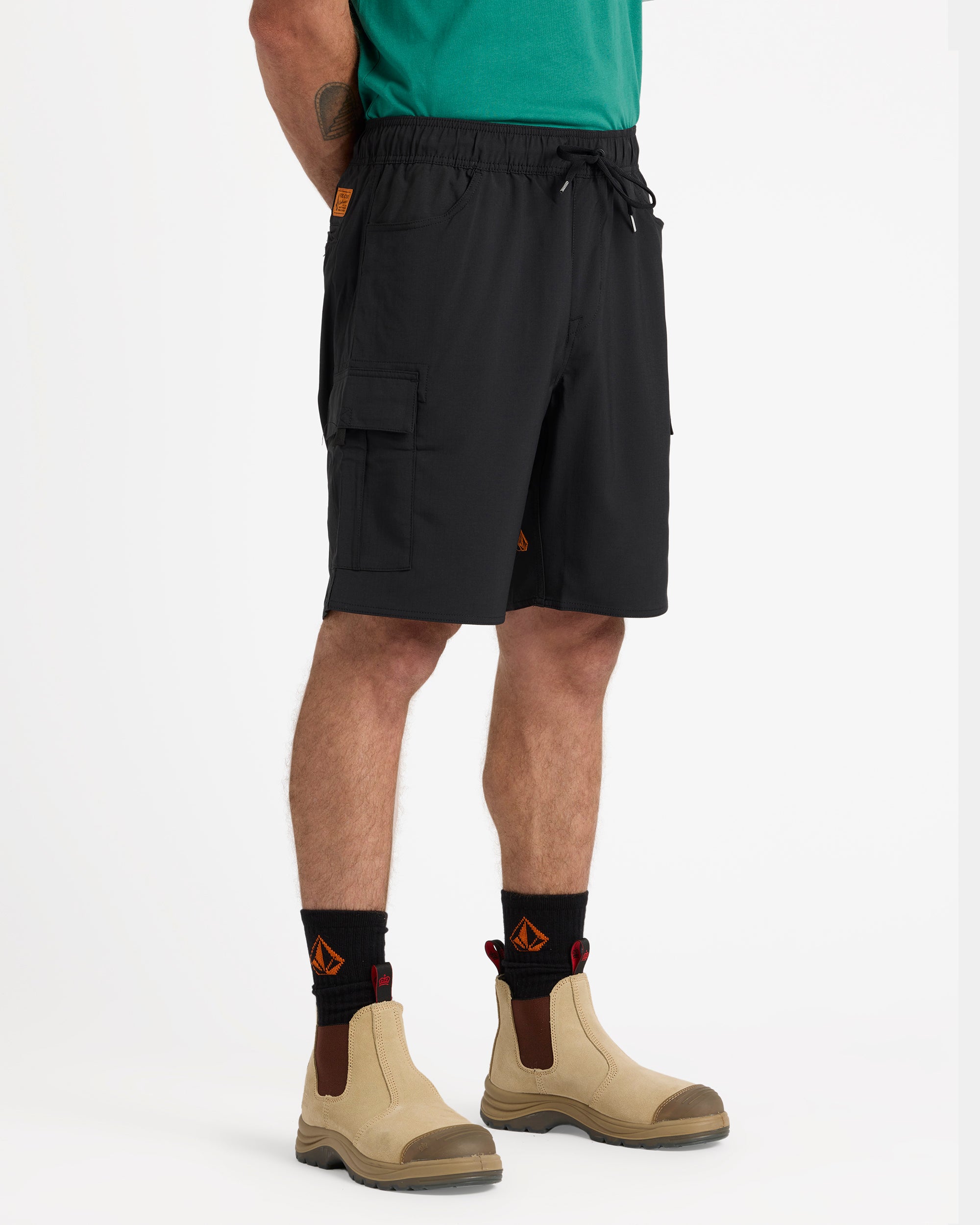 Volcom Workwear March Elastic Waist Hybrid 20" Short