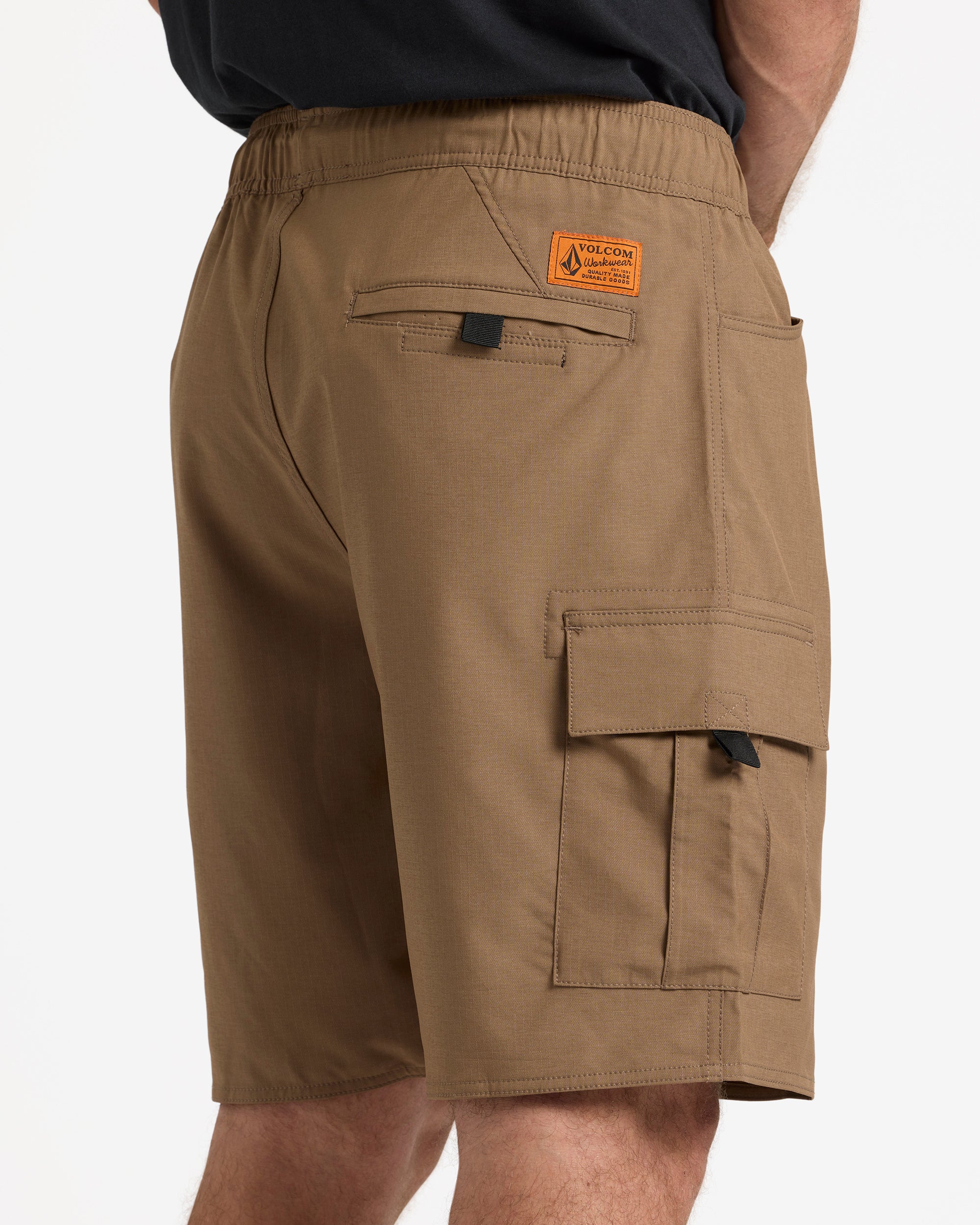 Volcom Workwear March Elastic Waist Hybrid 20" Short
