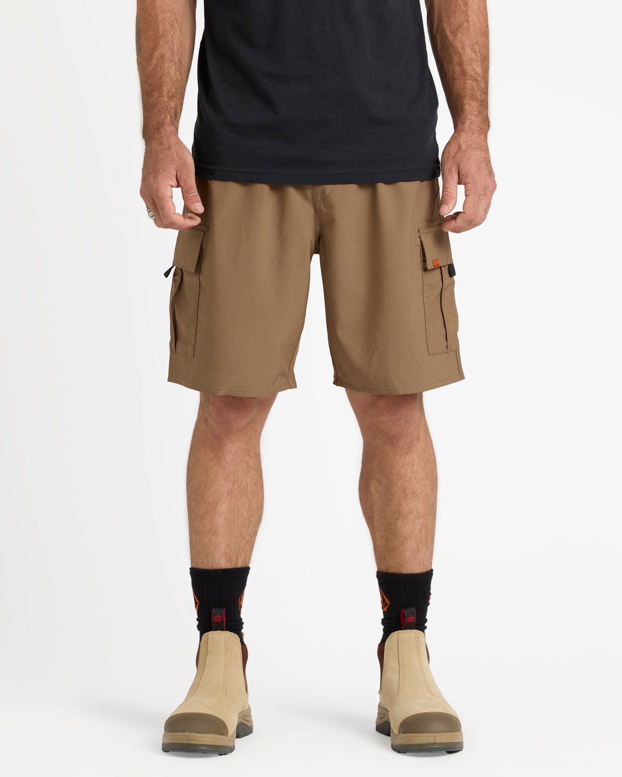 Volcom Workwear March Elastic Waist Hybrid 20" Short