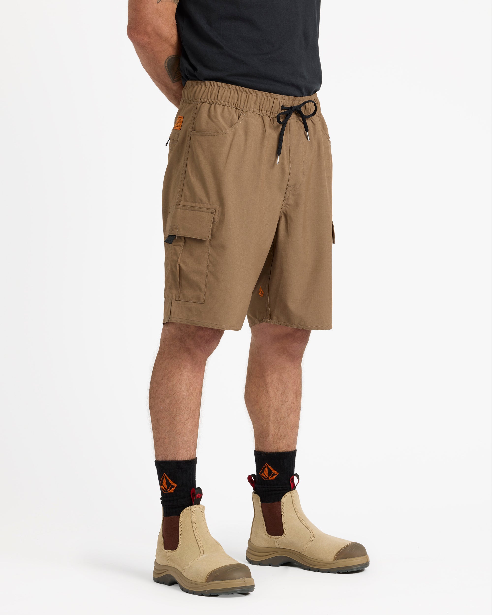 Volcom Workwear March Elastic Waist Hybrid 20" Short