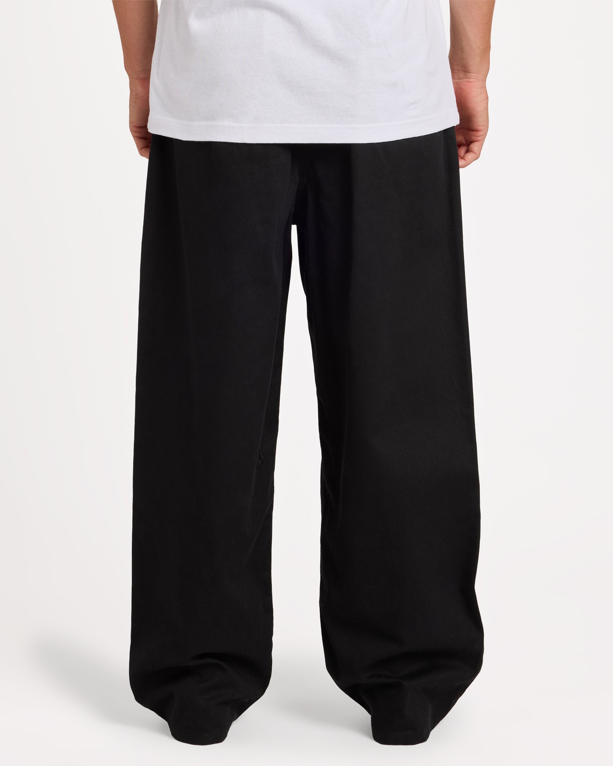 Mens Baggos Pleat Chinos