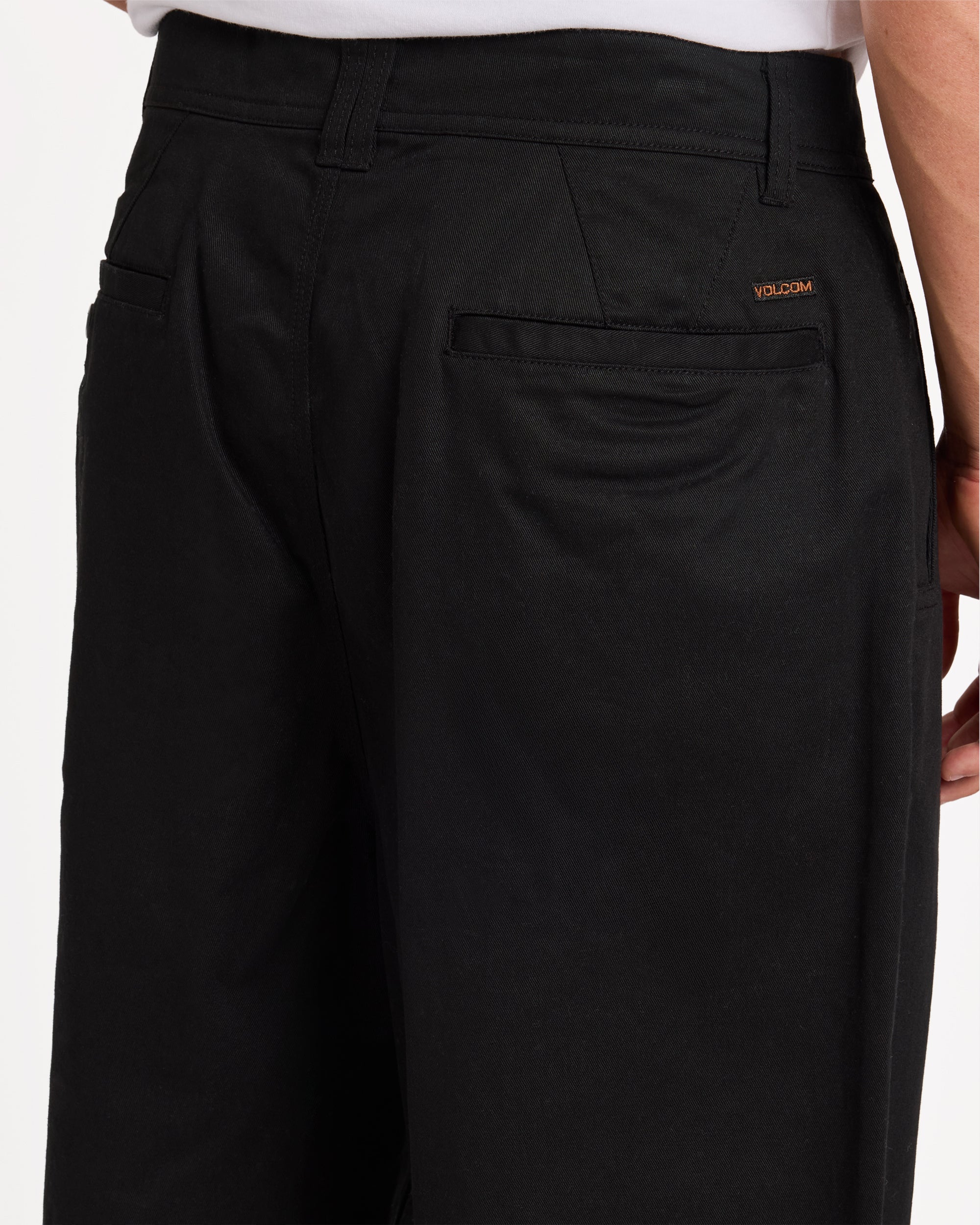 Mens Baggos Pleat Chinos