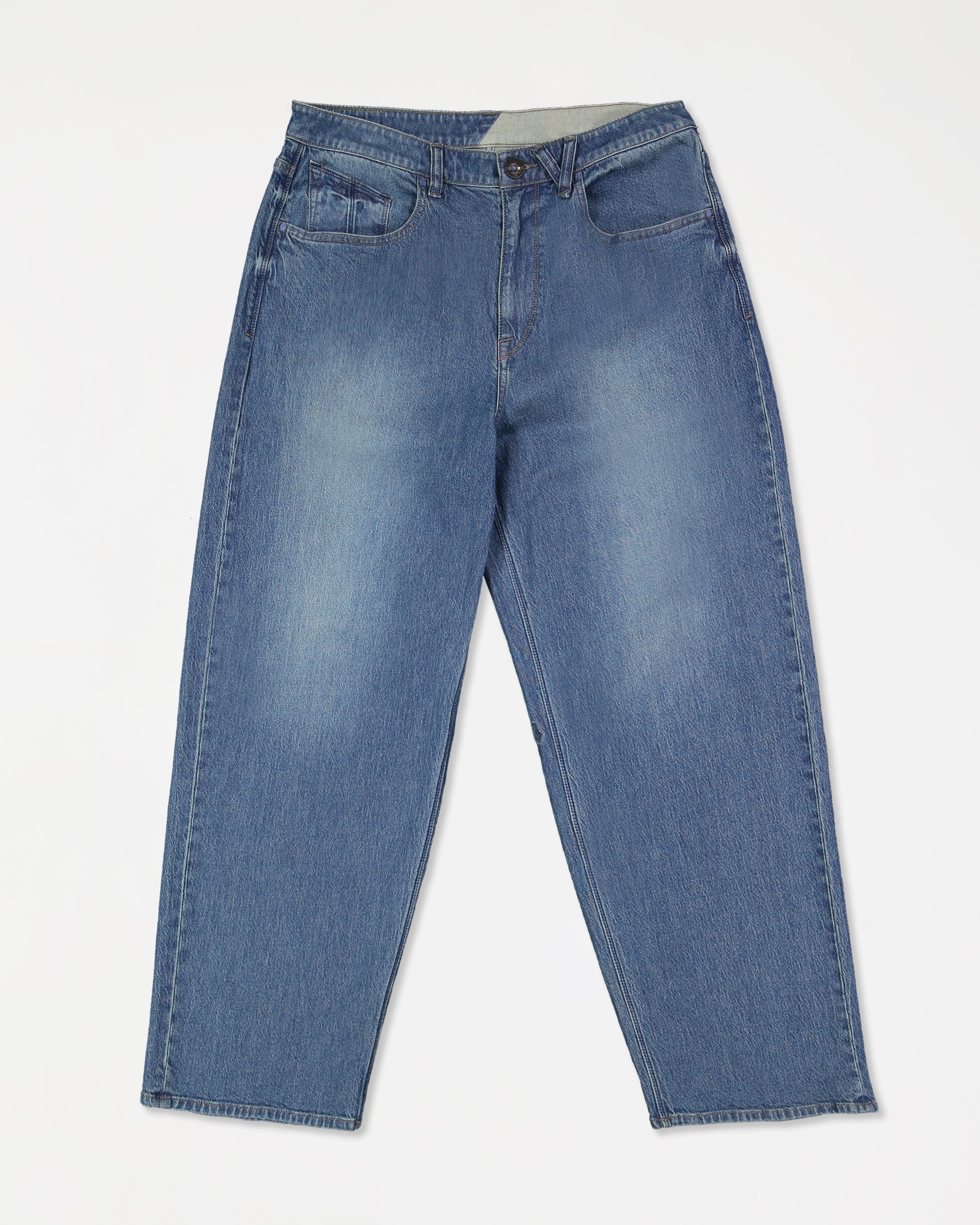 Mens Chillow Denim Jeans – Park Blue – Volcom Australia