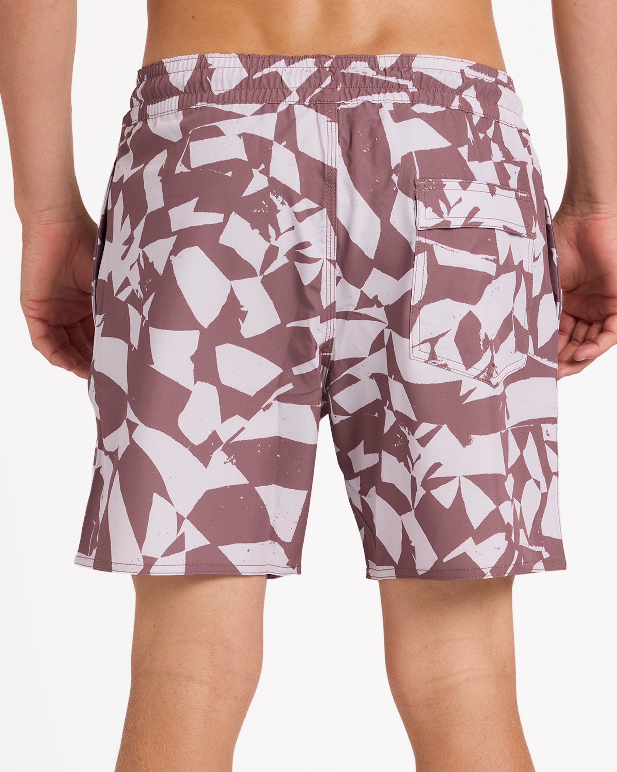 Mens Broken Checks Trunk 17"