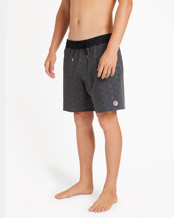 Mens Psych Cotton Boardshorts 17