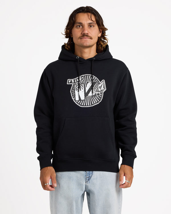 Mens Volnz Pullover Hoodie
