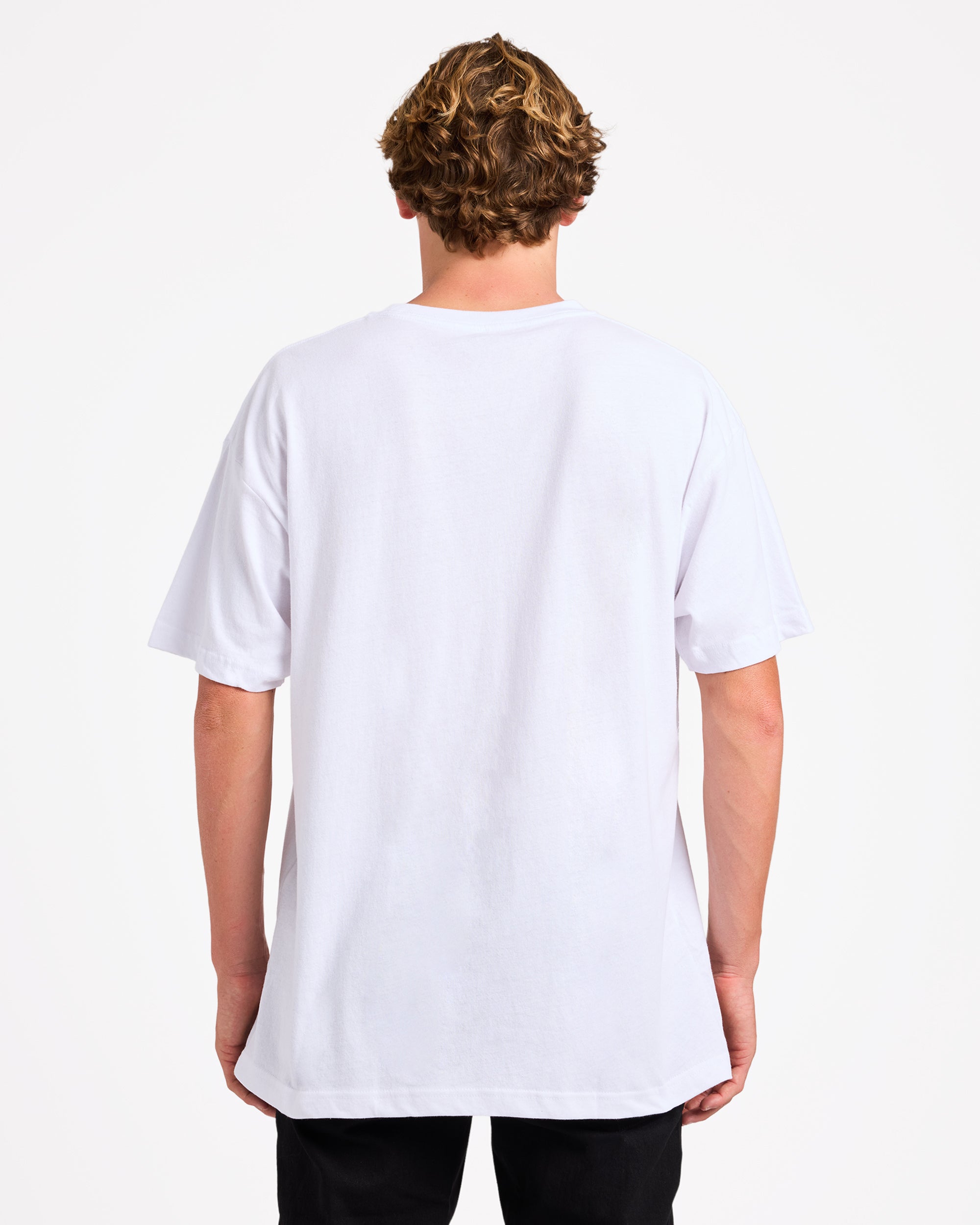 Mens Ripple Stone Loose T-Shirt