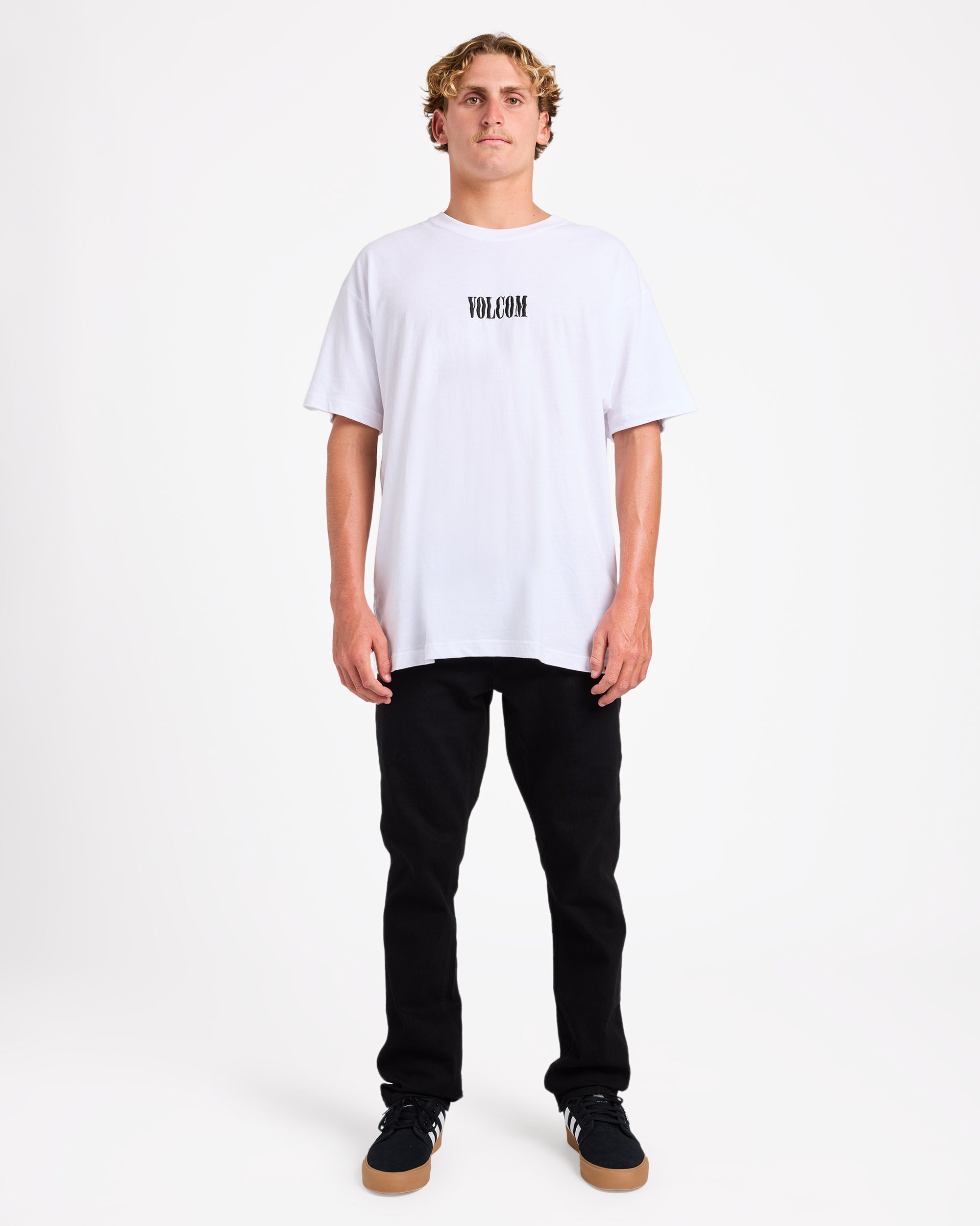 Mens Ripple Stone Loose T-Shirt