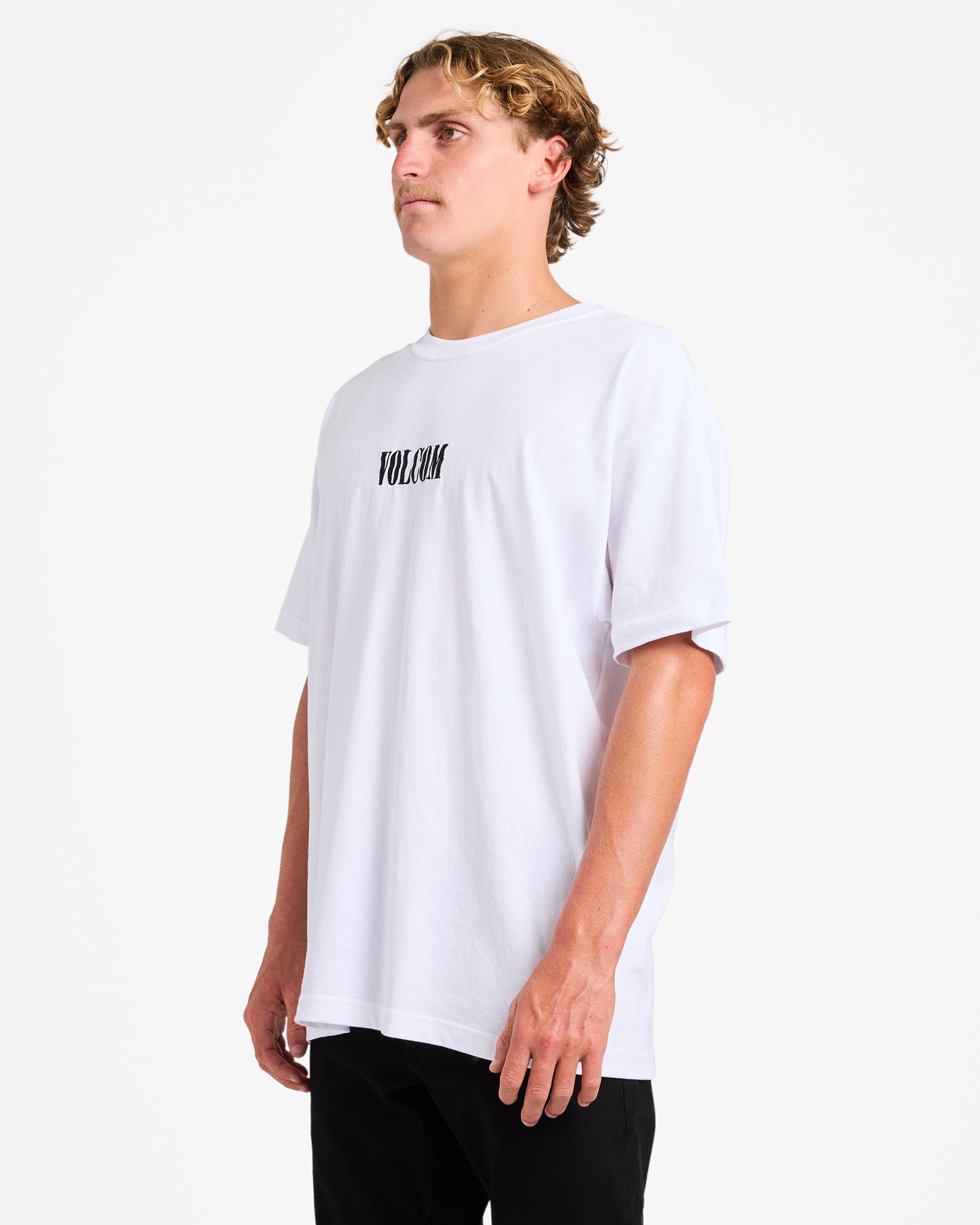 Mens Ripple Stone Loose T-Shirt