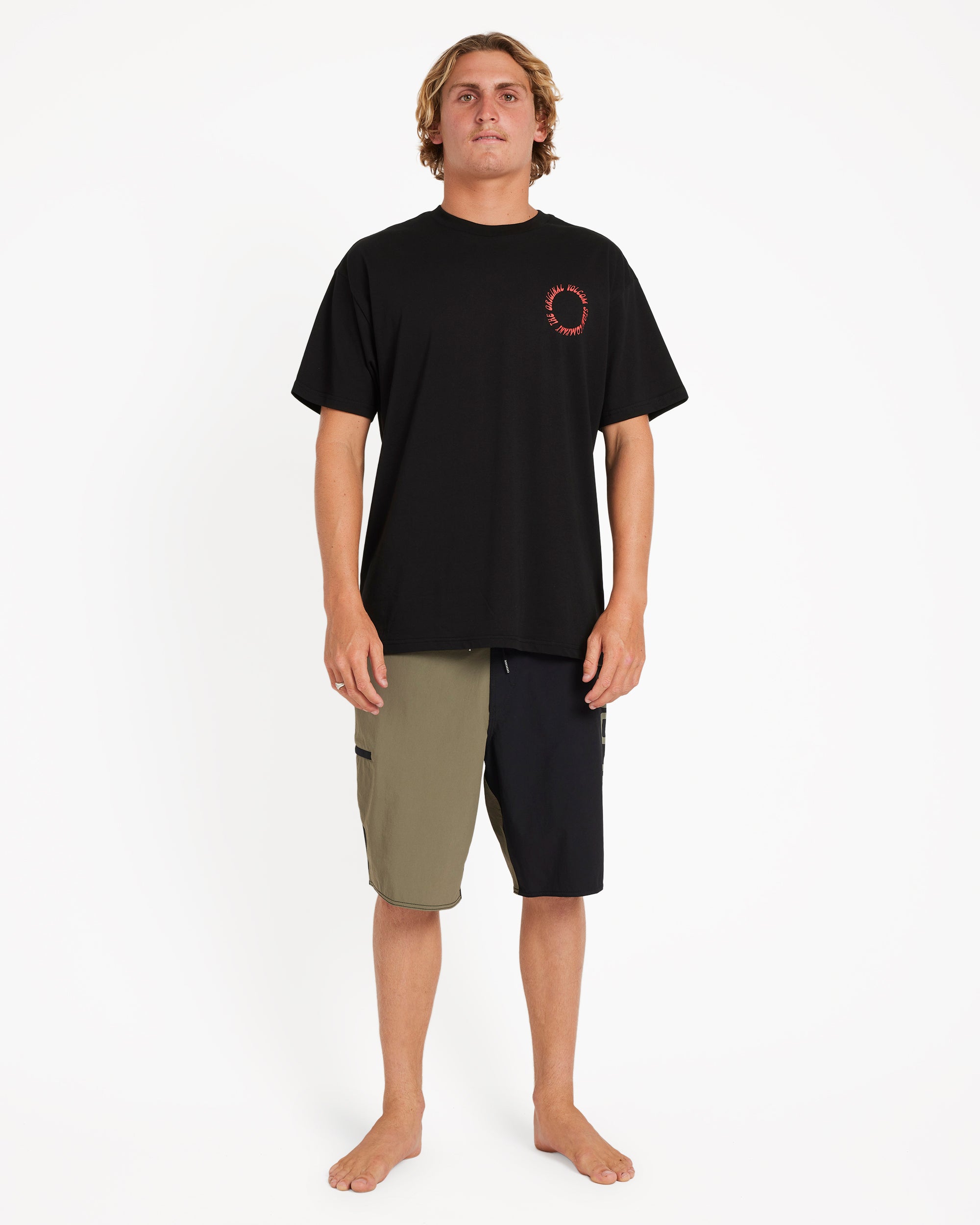 Mens Round Out Short Sleeve Tee