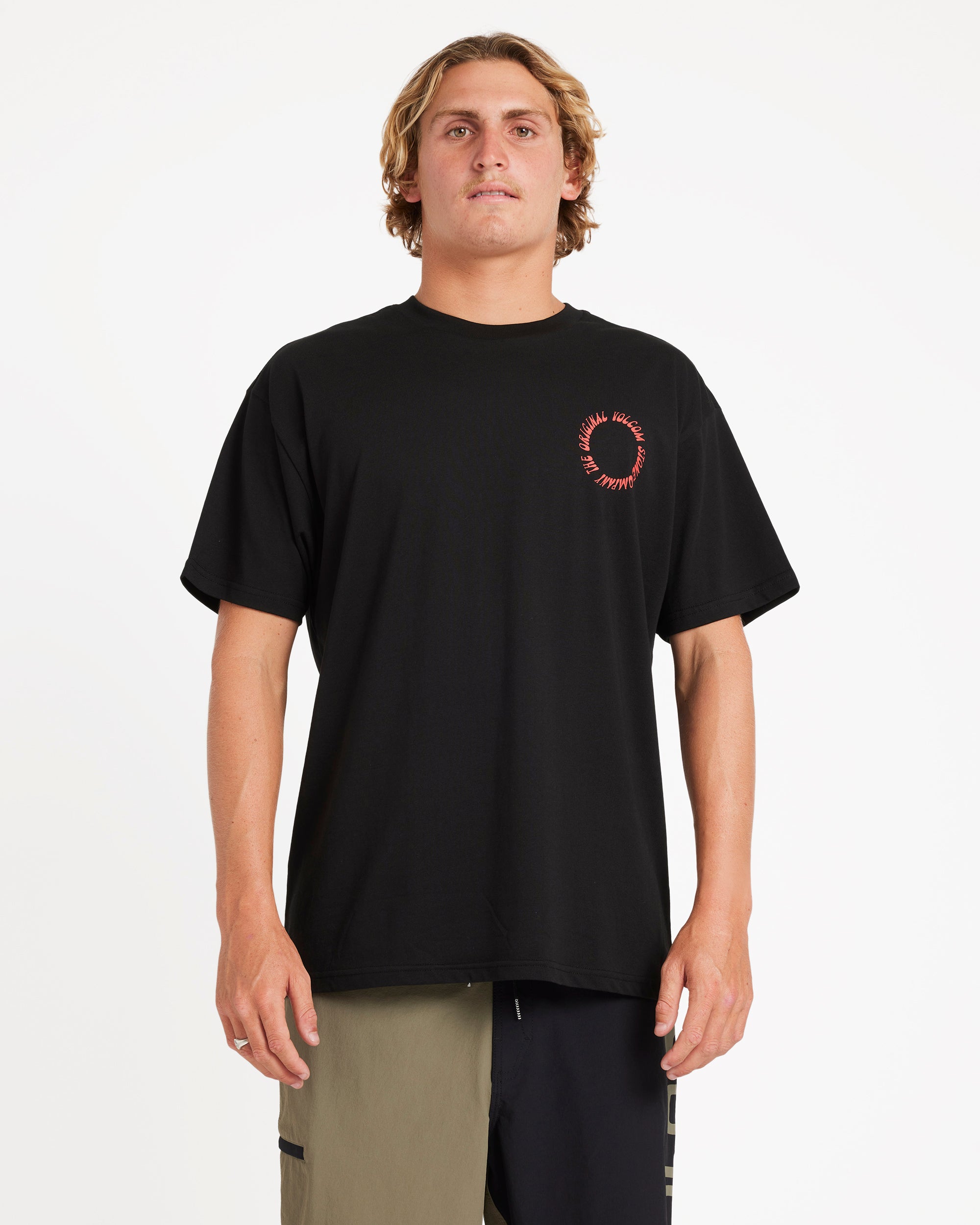Mens Round Out Short Sleeve Tee
