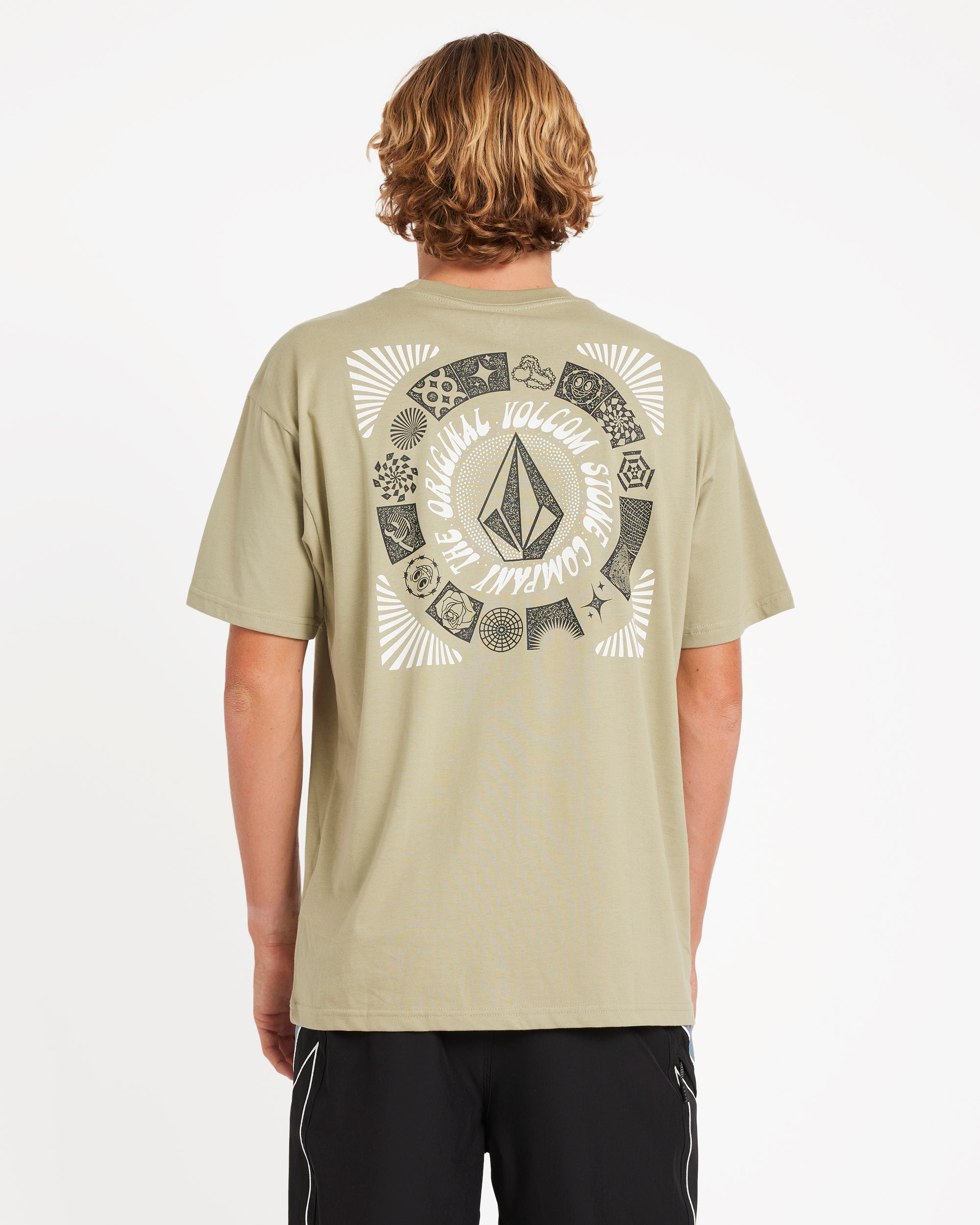 Mens Round Out Short Sleeve Tee