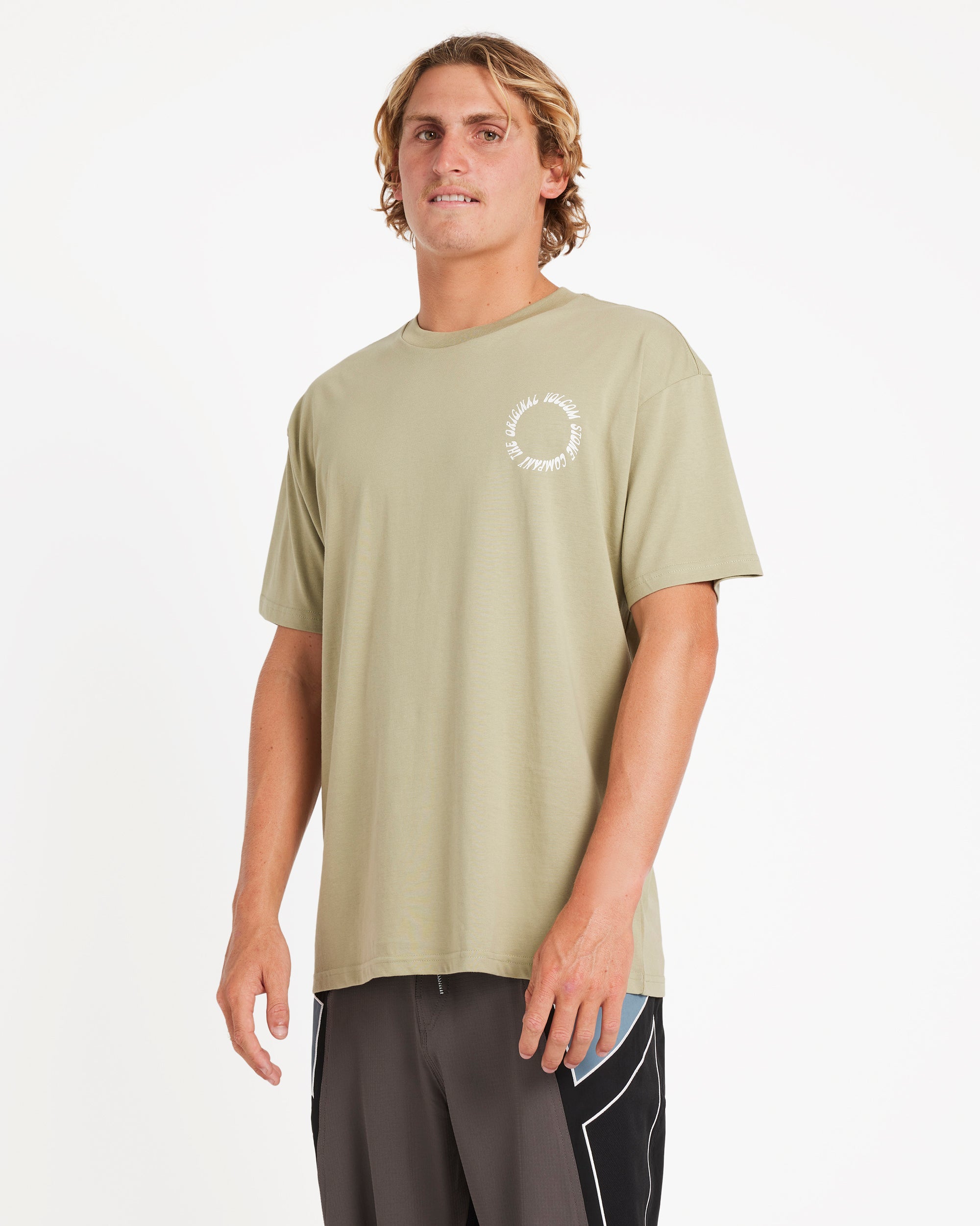 Mens Round Out Short Sleeve Tee