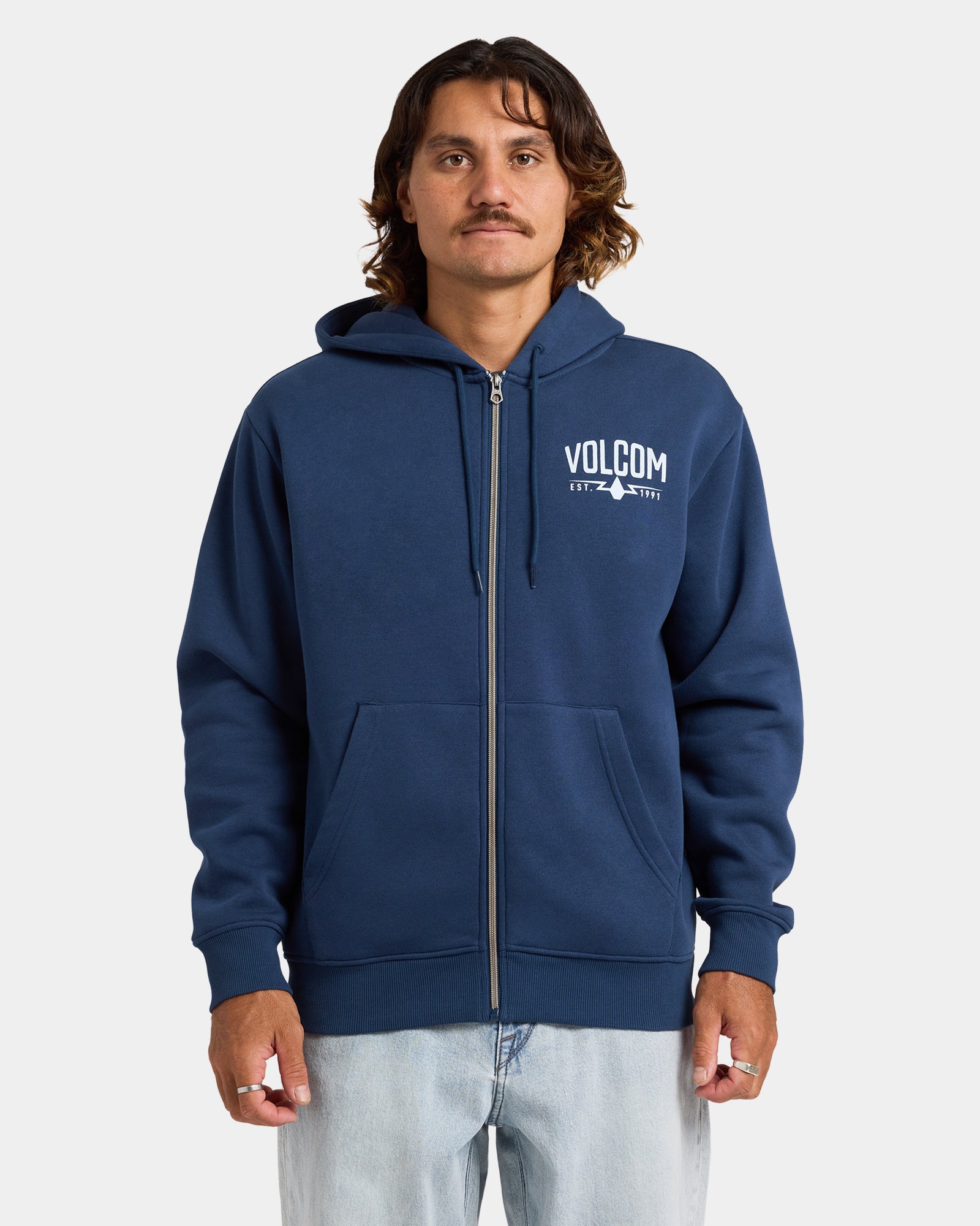 Mens Roundabout Zip Up Hoodie