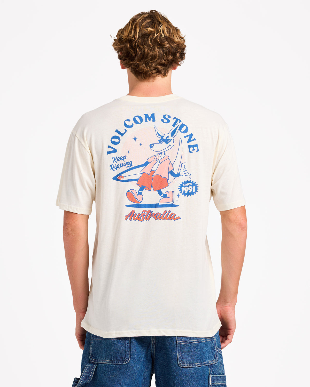 Mens Aus Ripping Roo T-Shirt – Volcom