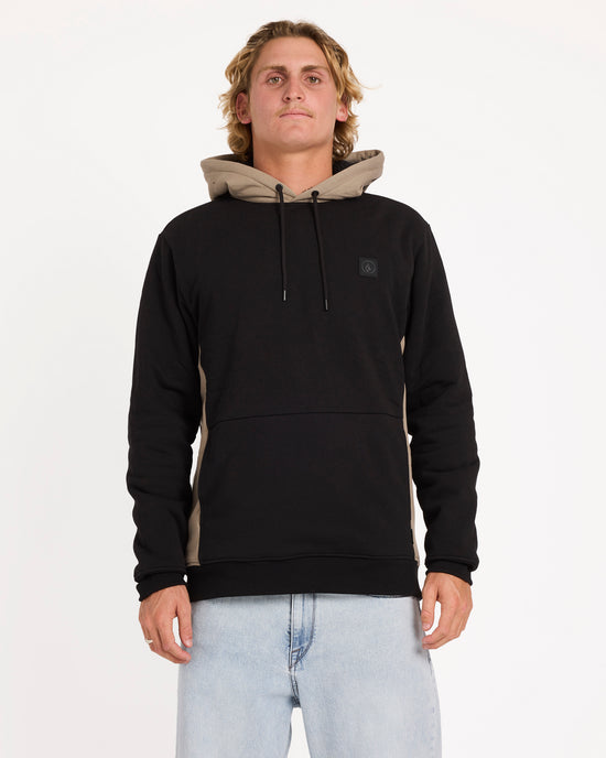 Mens Single Stone Zip Up Hoodie