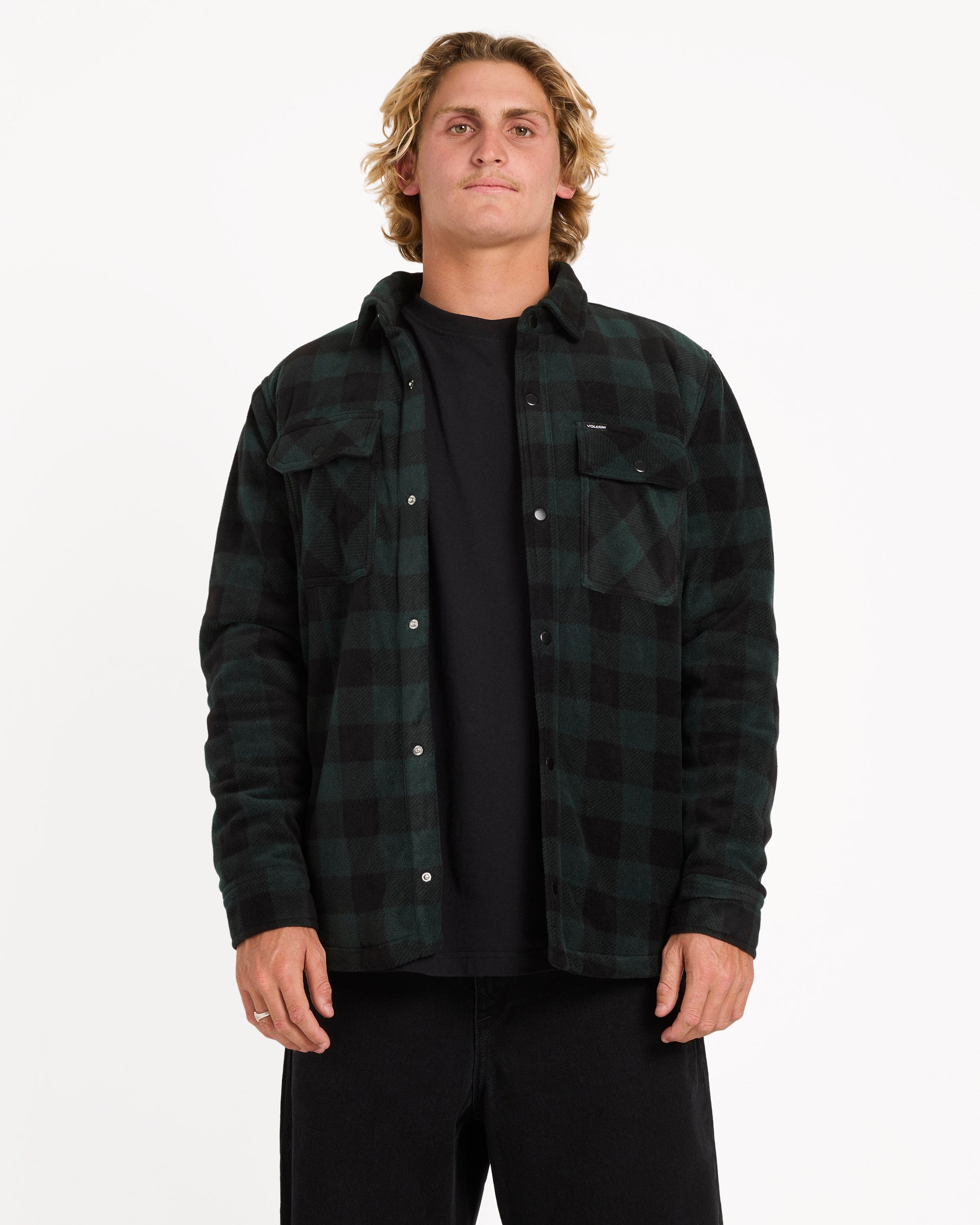 Mens Bowered Shacket