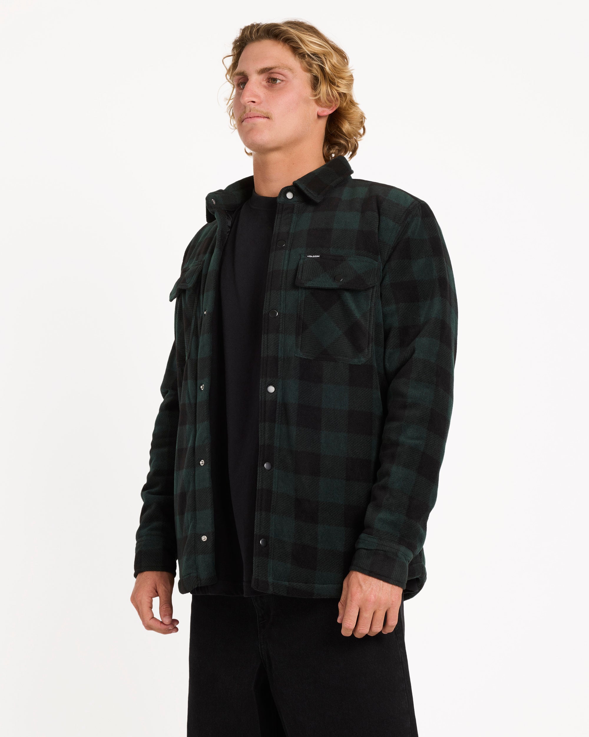 Mens Bowered Shacket