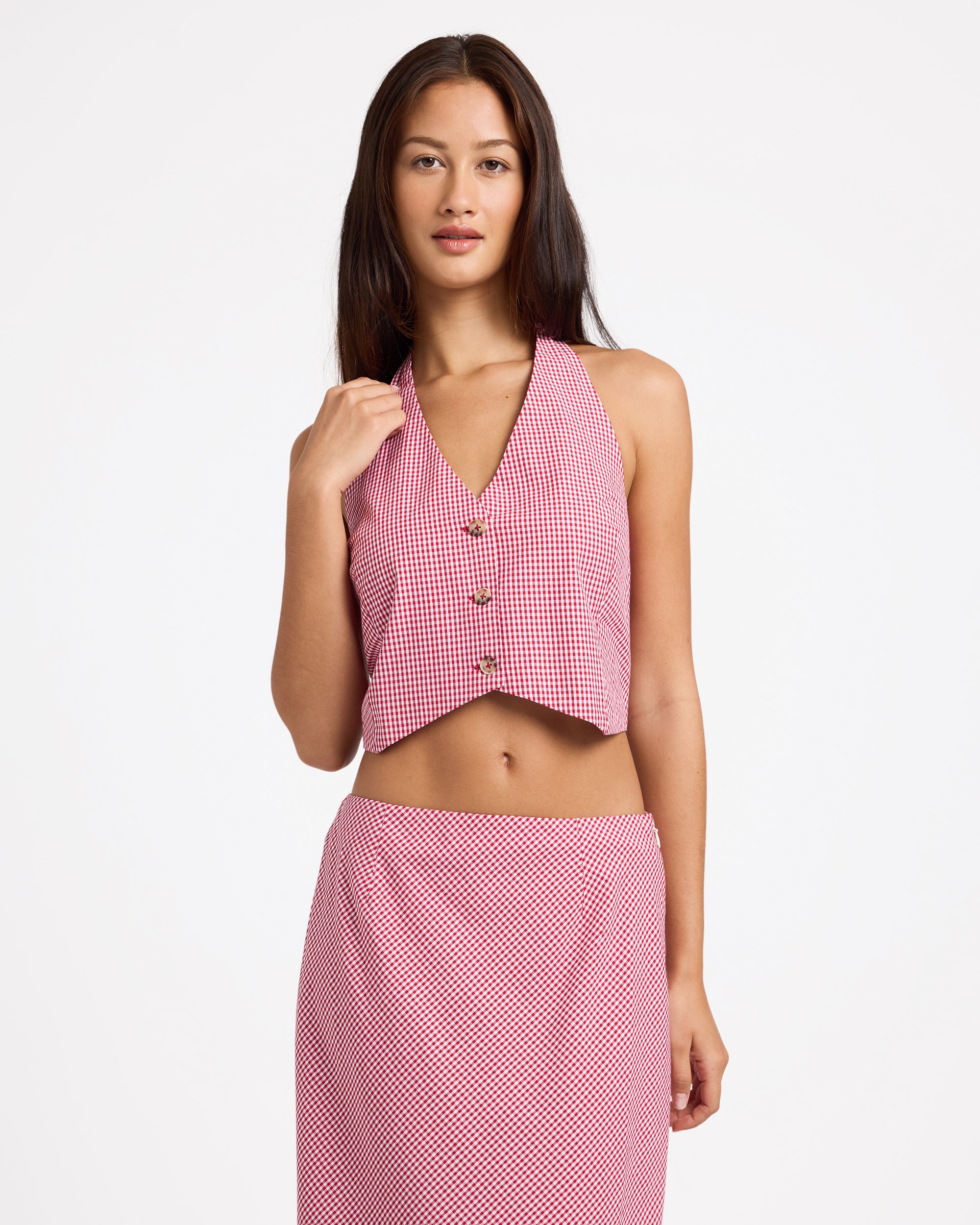 Womens Whats Ur Damage Halter Top