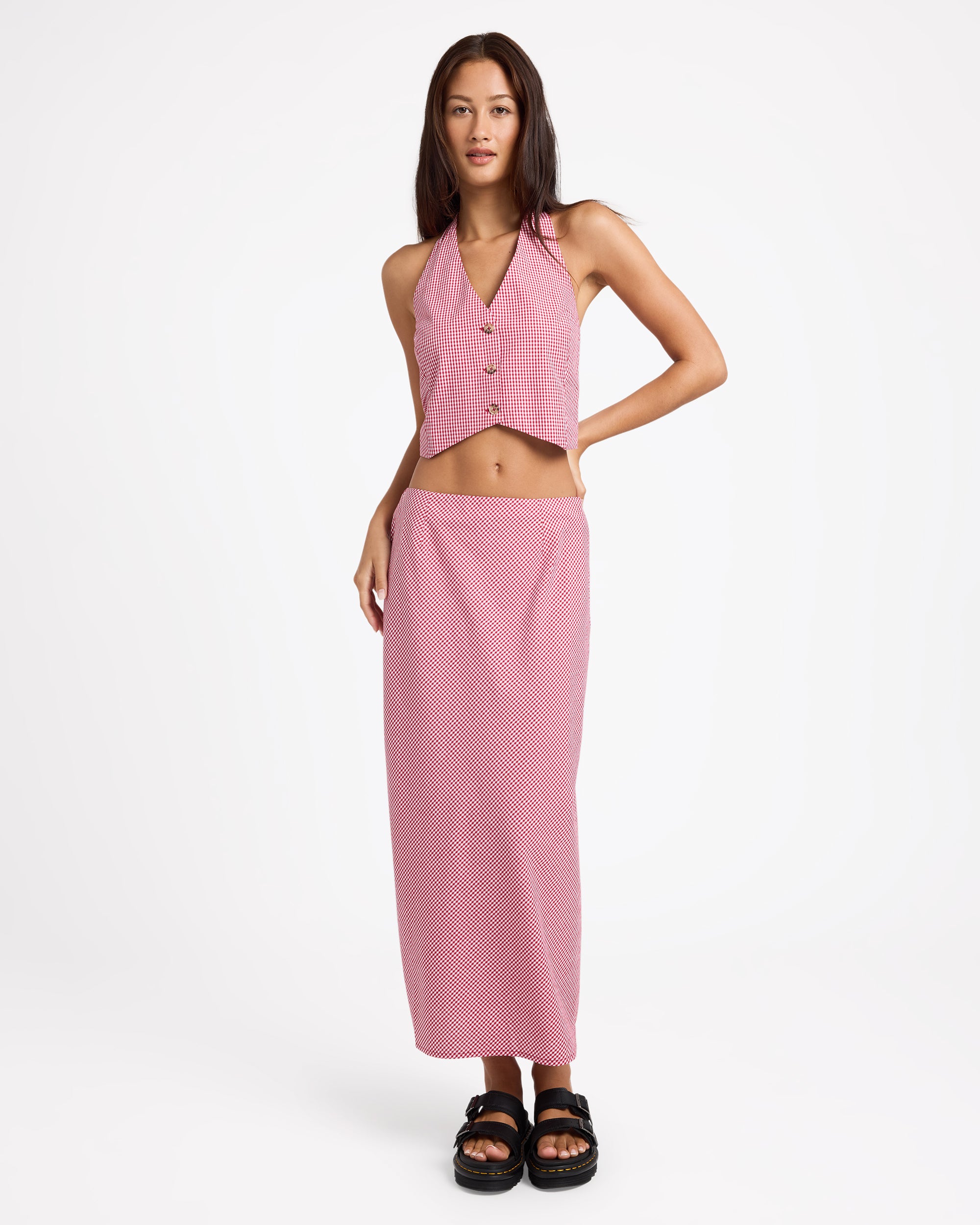 Womens Whats Ur Damage Halter Top