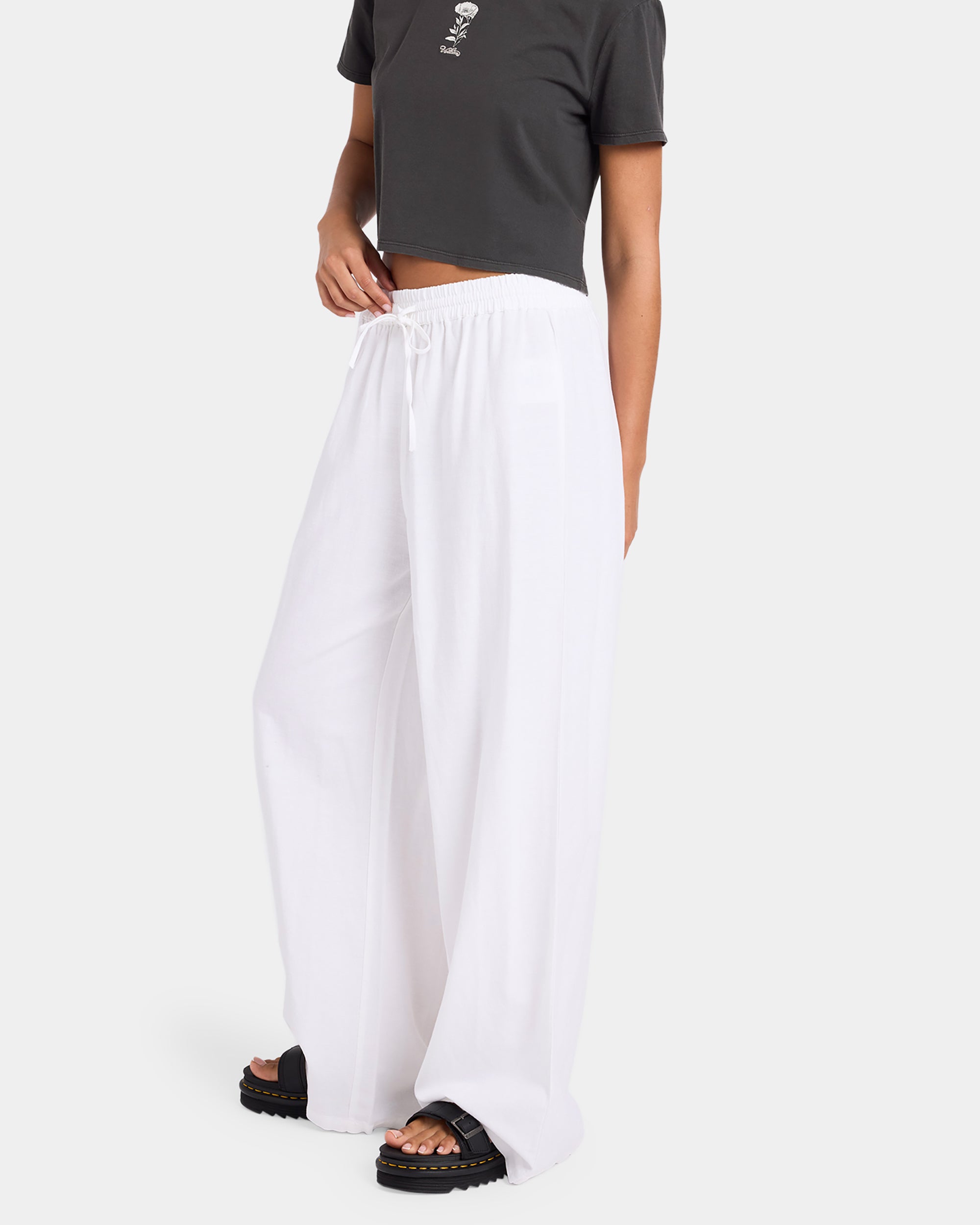 Womens Backbeatz Solid Pant