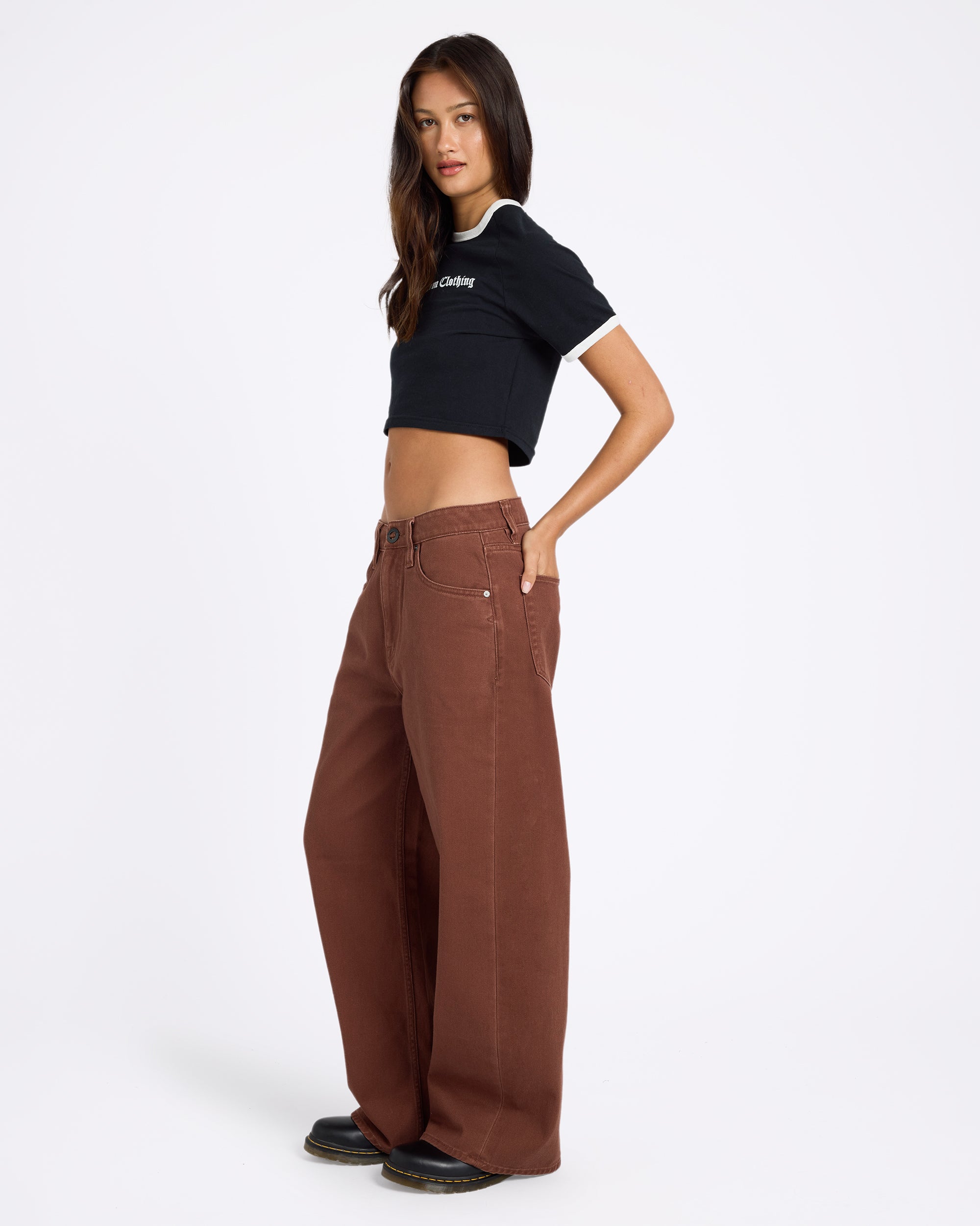 Womens Beeggy Denim Jeans