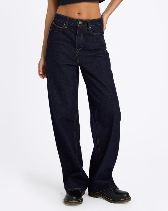 Womens Stoned Boyfriend High Rise Jeans