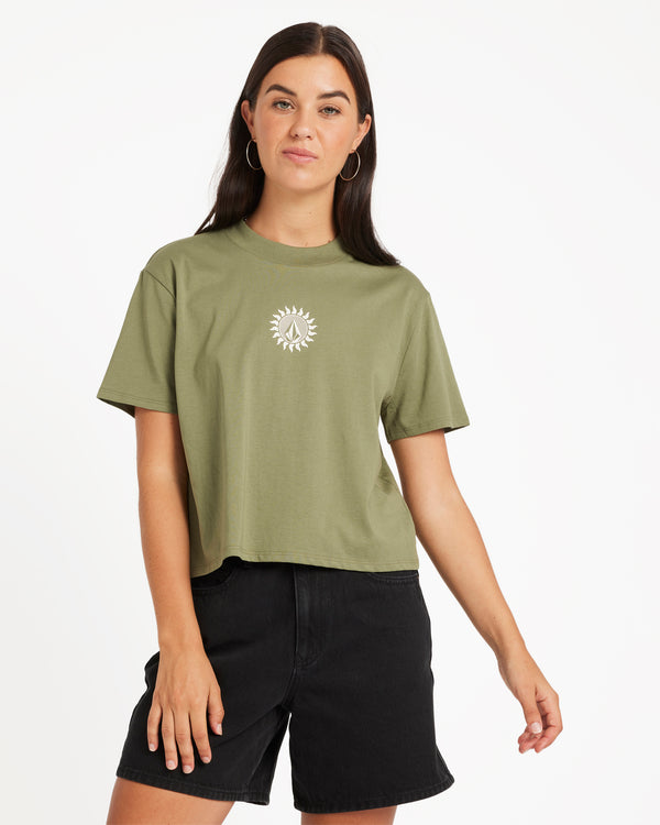 Dial Crop Tee