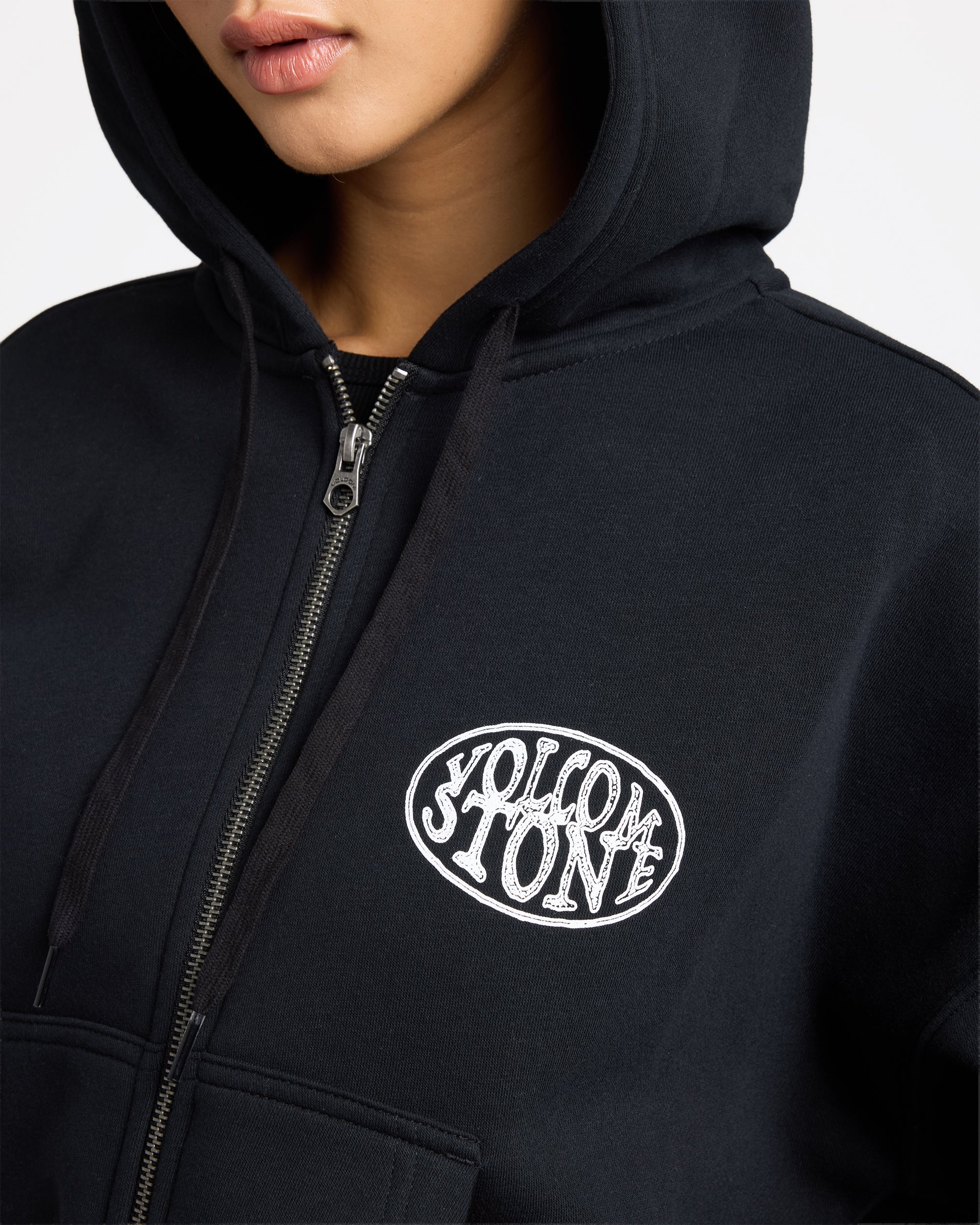 Womens Get Up Zip Up Hoodie