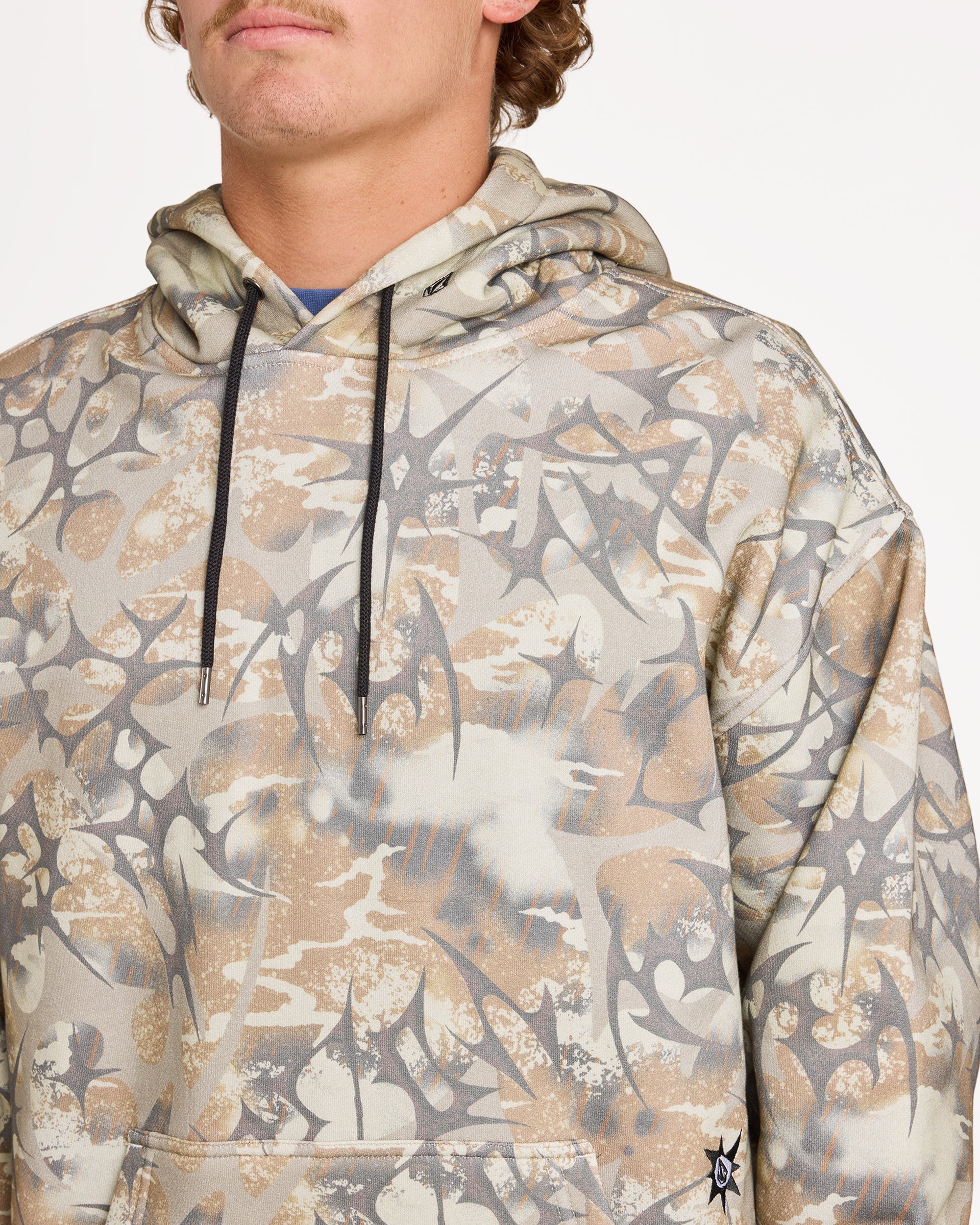 Mens Psych Camo Pullover