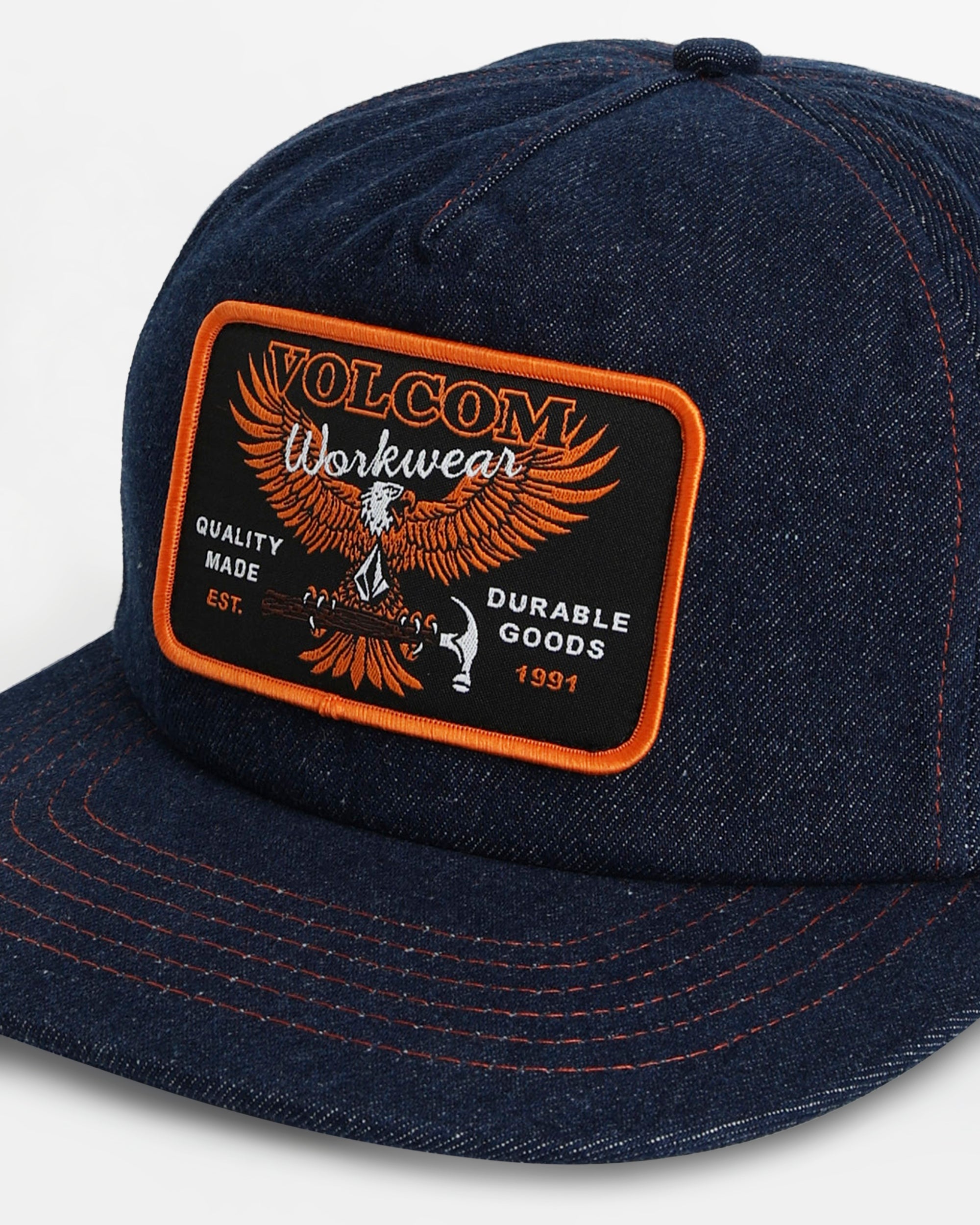 Mens Hammered Workwear Cap