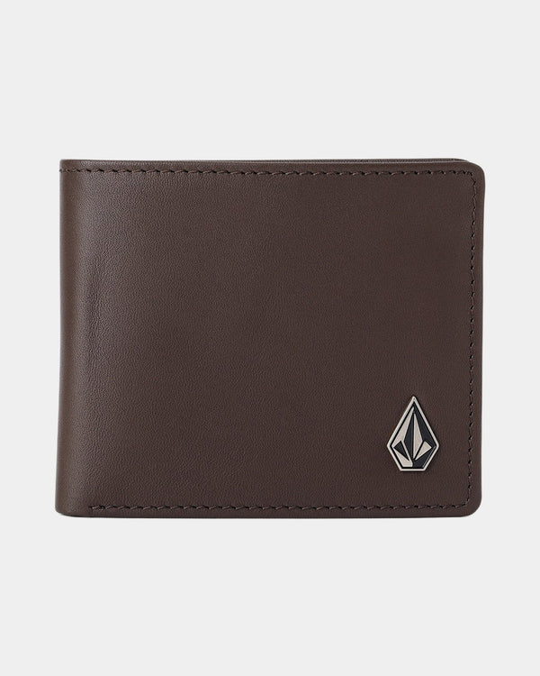 Mens Single Stone Leather Wallet