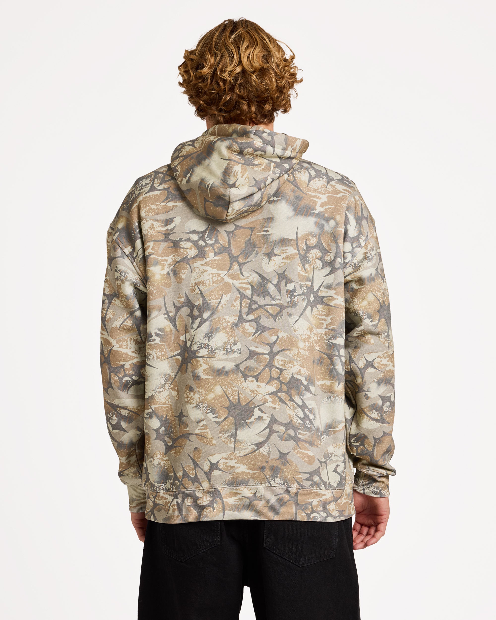 Mens Psych Camo Pullover