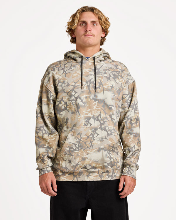 Mens Psych Camo Pullover