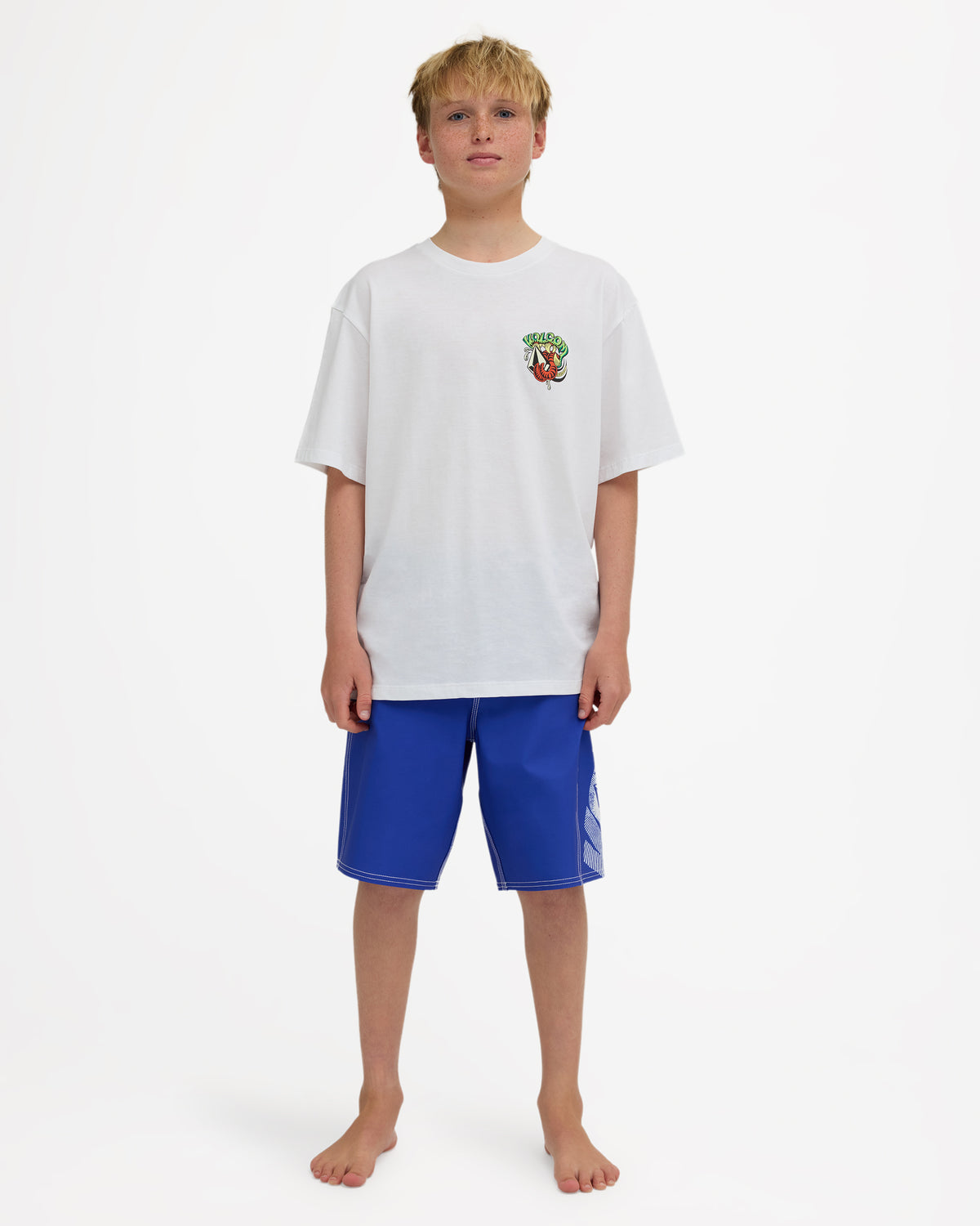 Boys 8-16 Reaper Stone Boardshorts