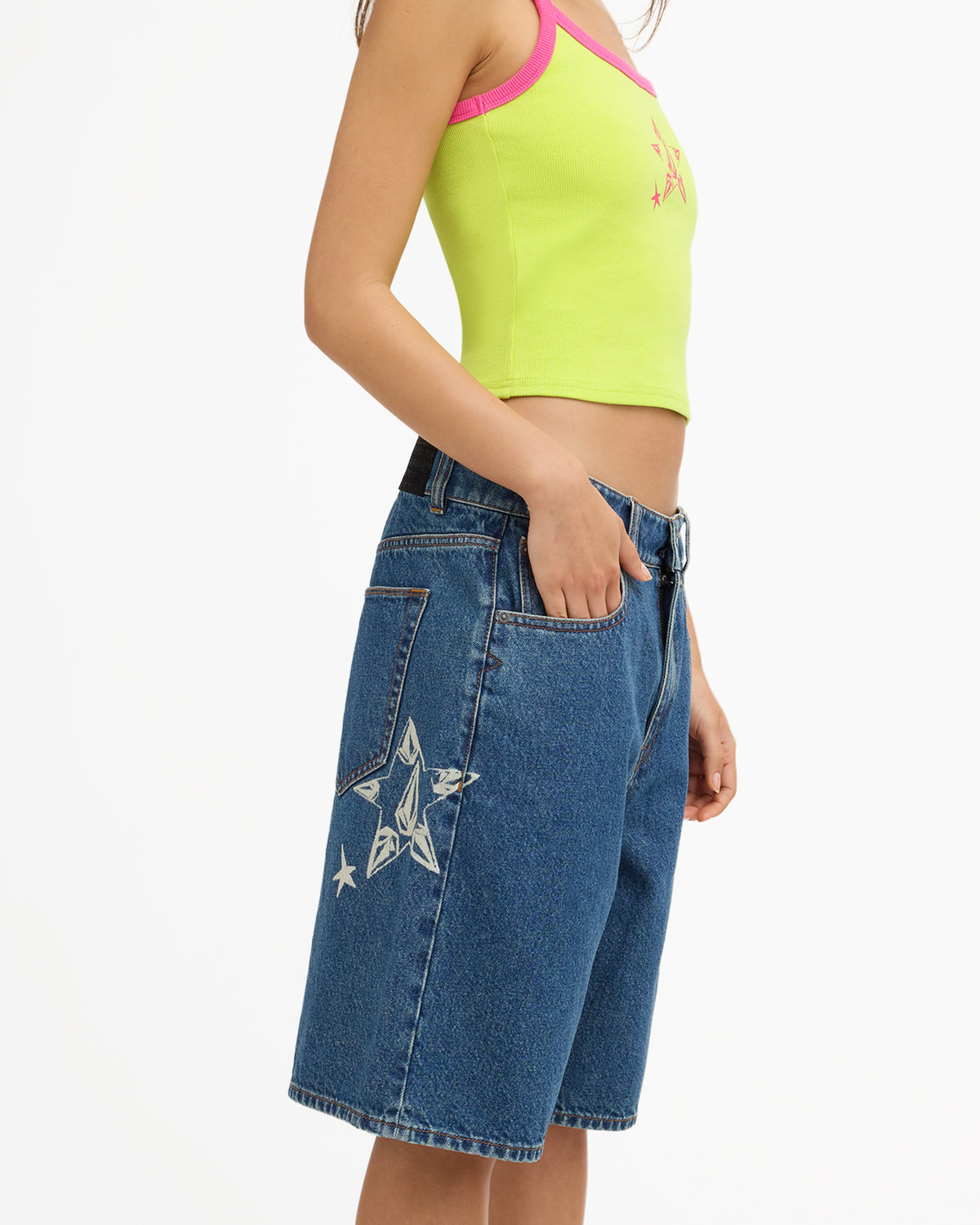 Womens Jaleesa Vincent Denim Shorts