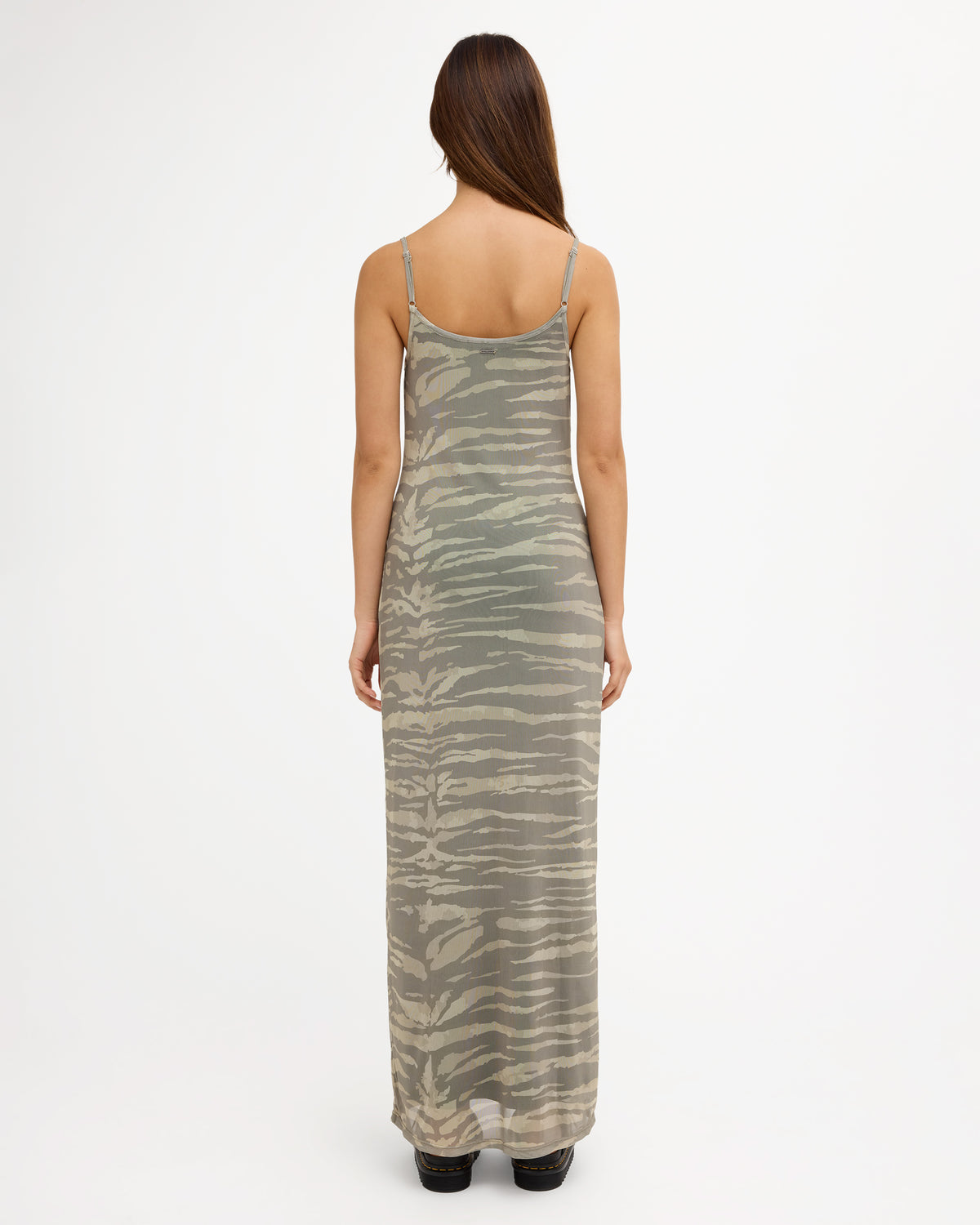 Womens Wicked Lightning Maxi Slip Dress