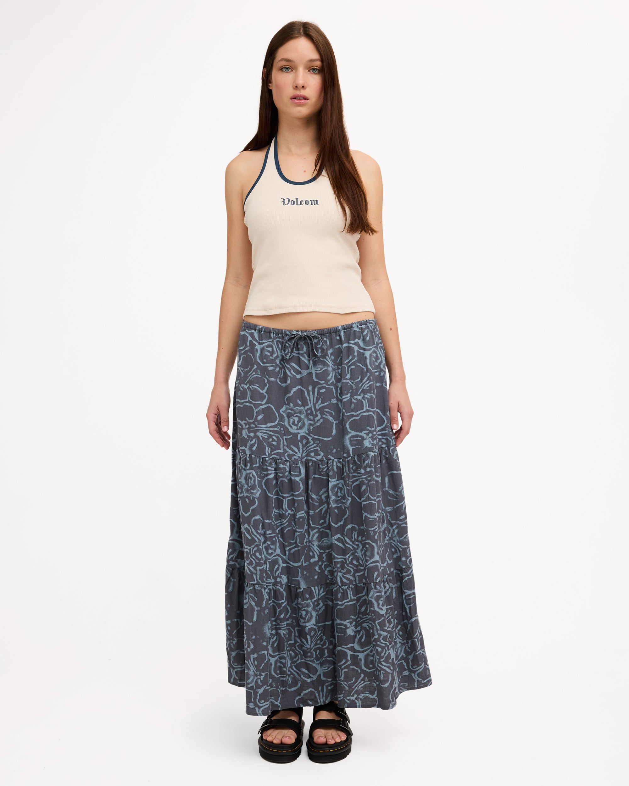 Womens Boa Maxi Skirt