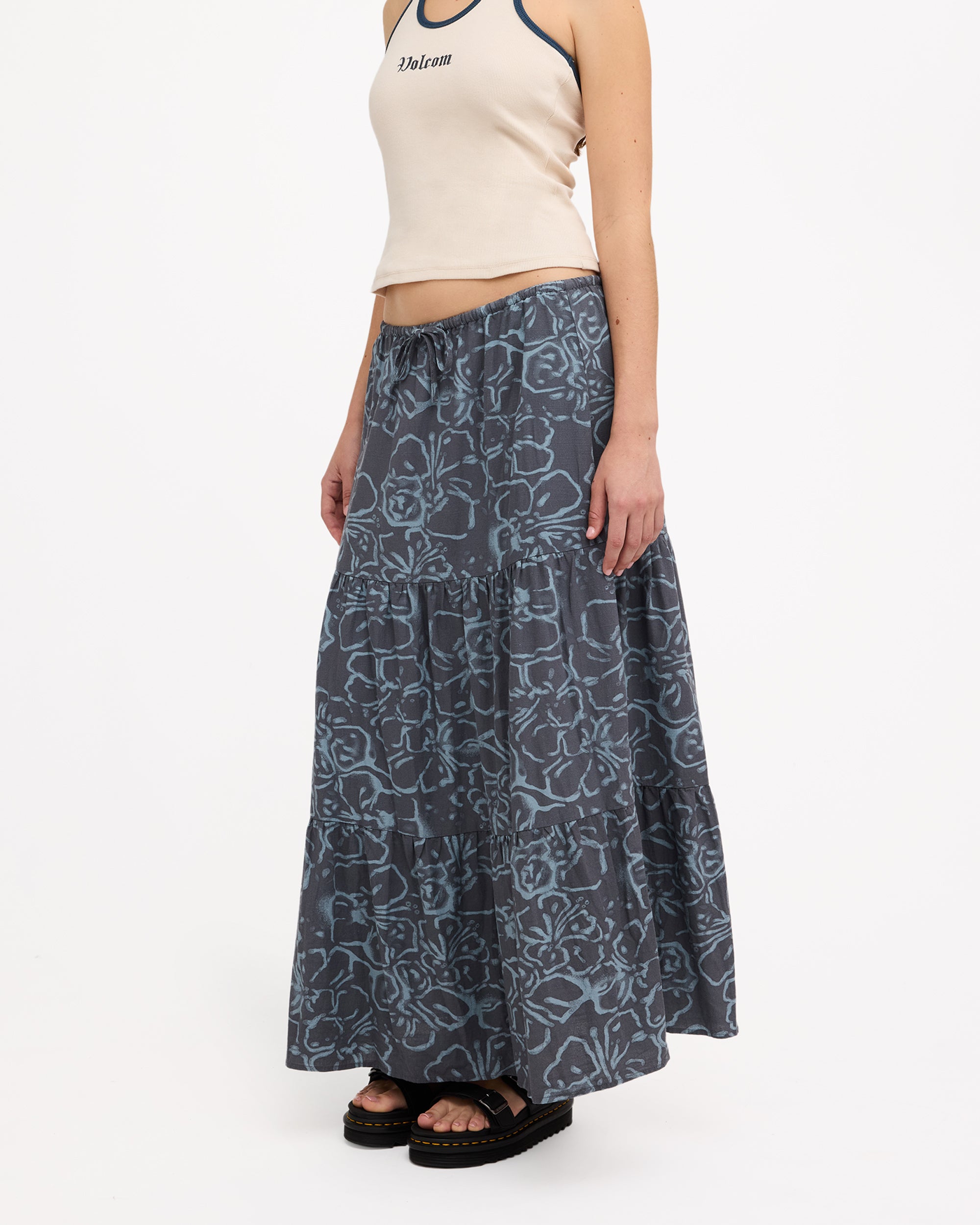 Womens Boa Maxi Skirt