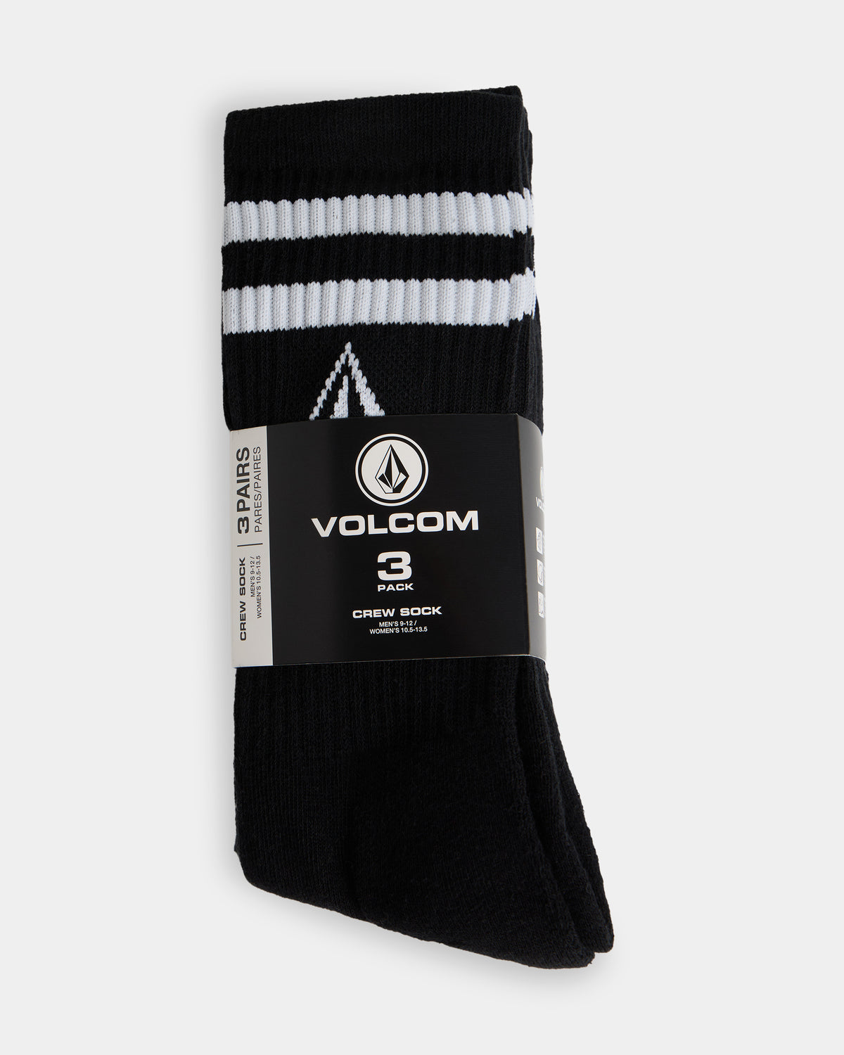 Mens Retro Stone 3 Pack Socks