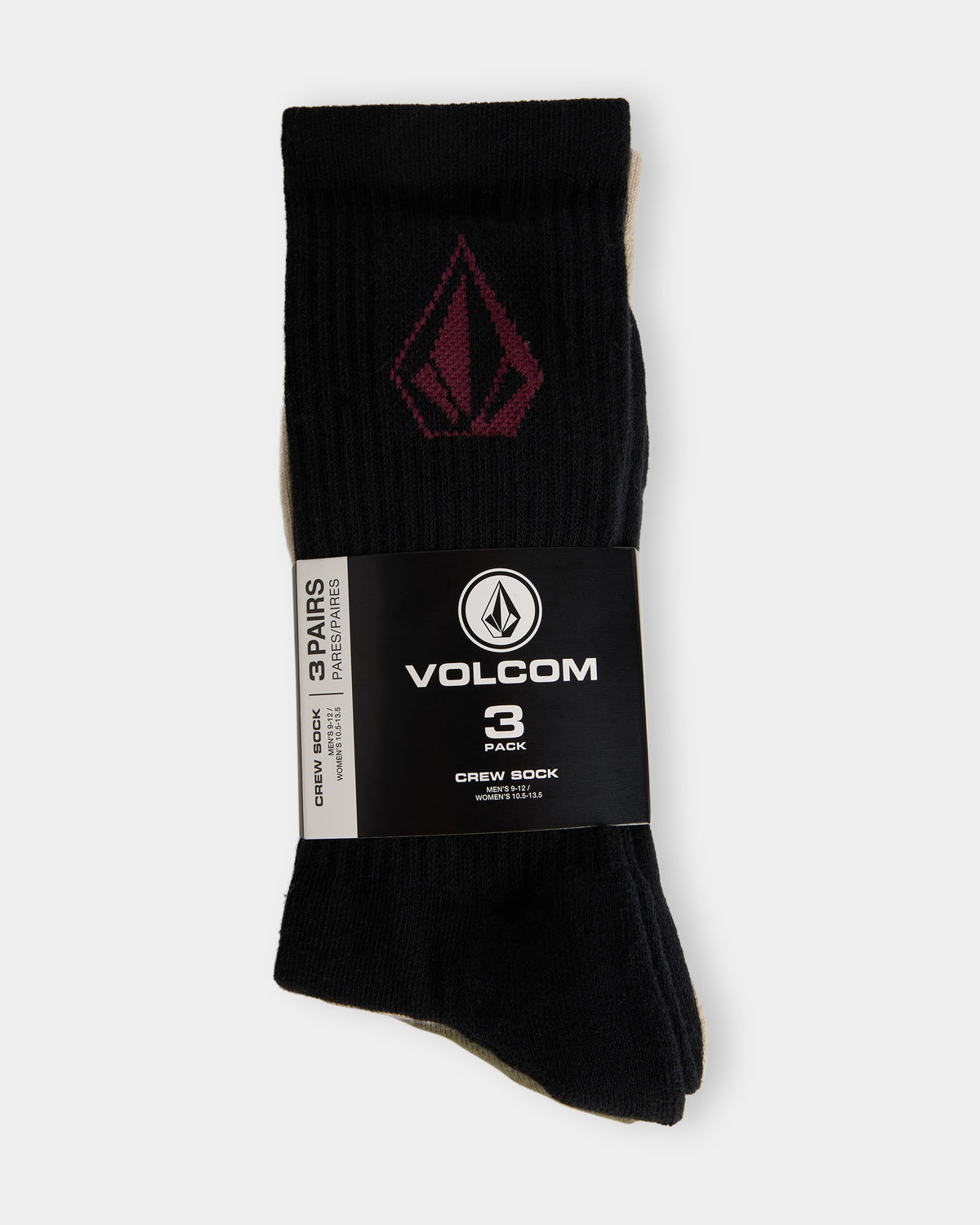 Mens Stone 3 Pack Socks
