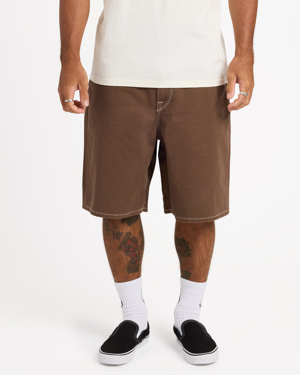 Mens Billow Denim Shorts