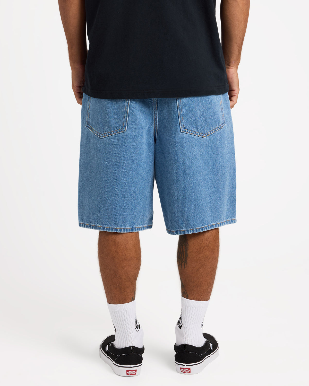 Mens Billow Denim Shorts