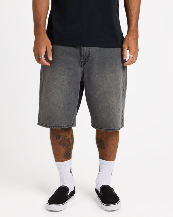 Mens Billow Denim Shorts