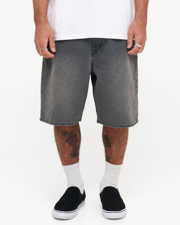 Mens Billow Denim Shorts