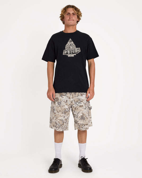Mens Stonemill Denim Shorts