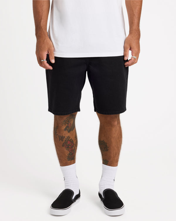Mens Solver Denim Shorts